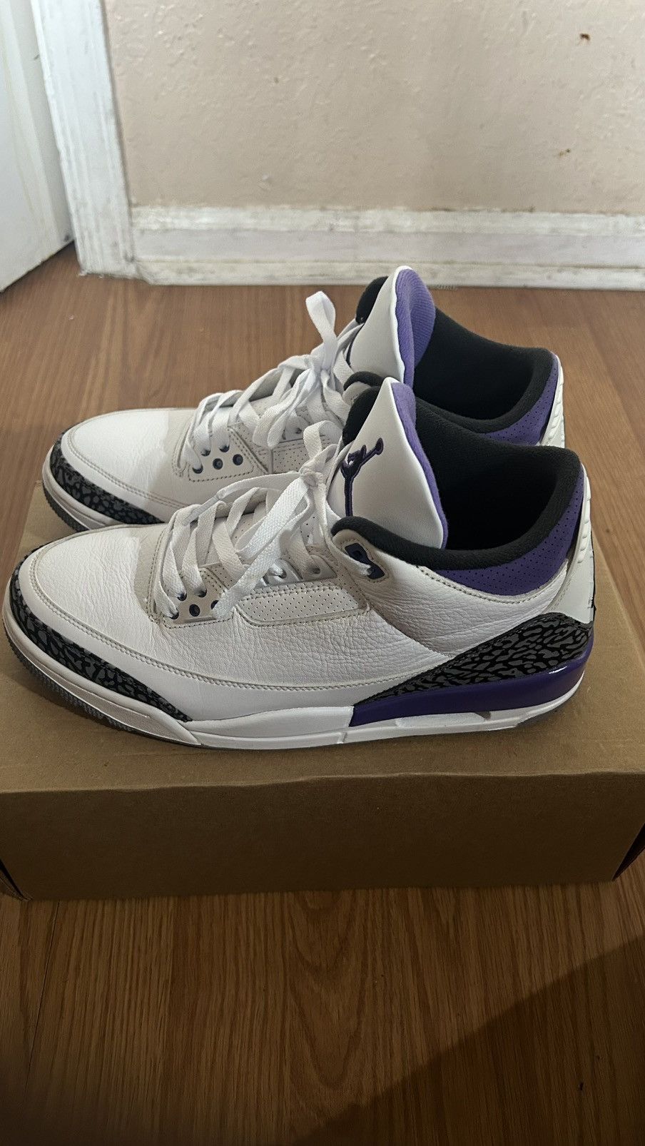 Jordan Brand Jordan 3 Retro dark iris Size US 10.5 / EU 43-44 - 4 Thumbnail