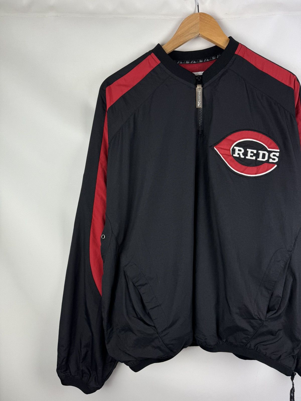 Majestic Majestic Cincinnati Reds Vintage Men’s Anorak Jacket Size M Size US M / EU 48-50 / 2 - 3 Thumbnail