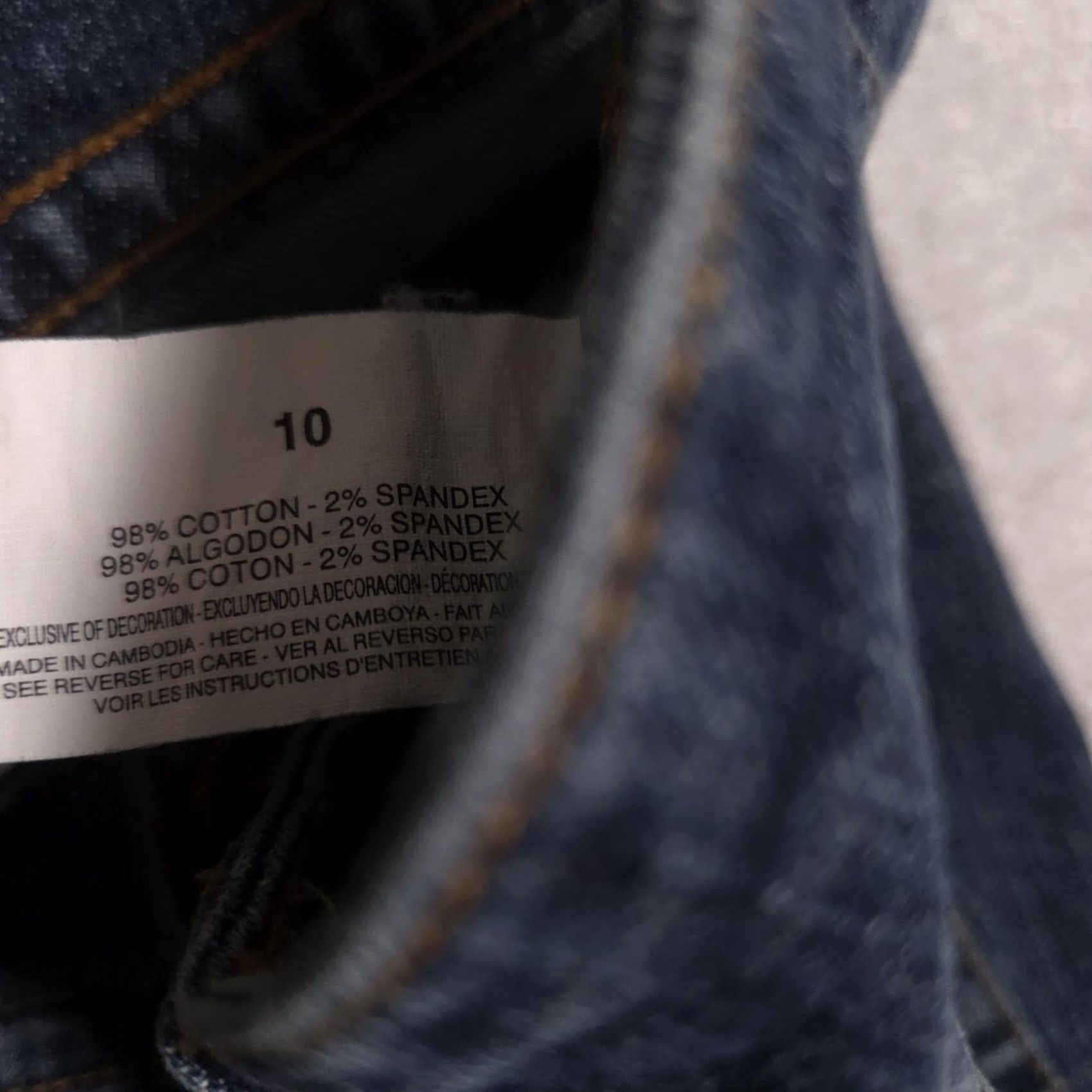 Gloria Vanderbilt Gloria Vanderbilt Jeans Womens 10 Blue Medium Wash Mid Rise Straight Stretch Jeans Womens 10 Blue Medium Wash Mid Rise Straight Stretch Size 32" / US 10 / IT 46 - 6 Thumbnail