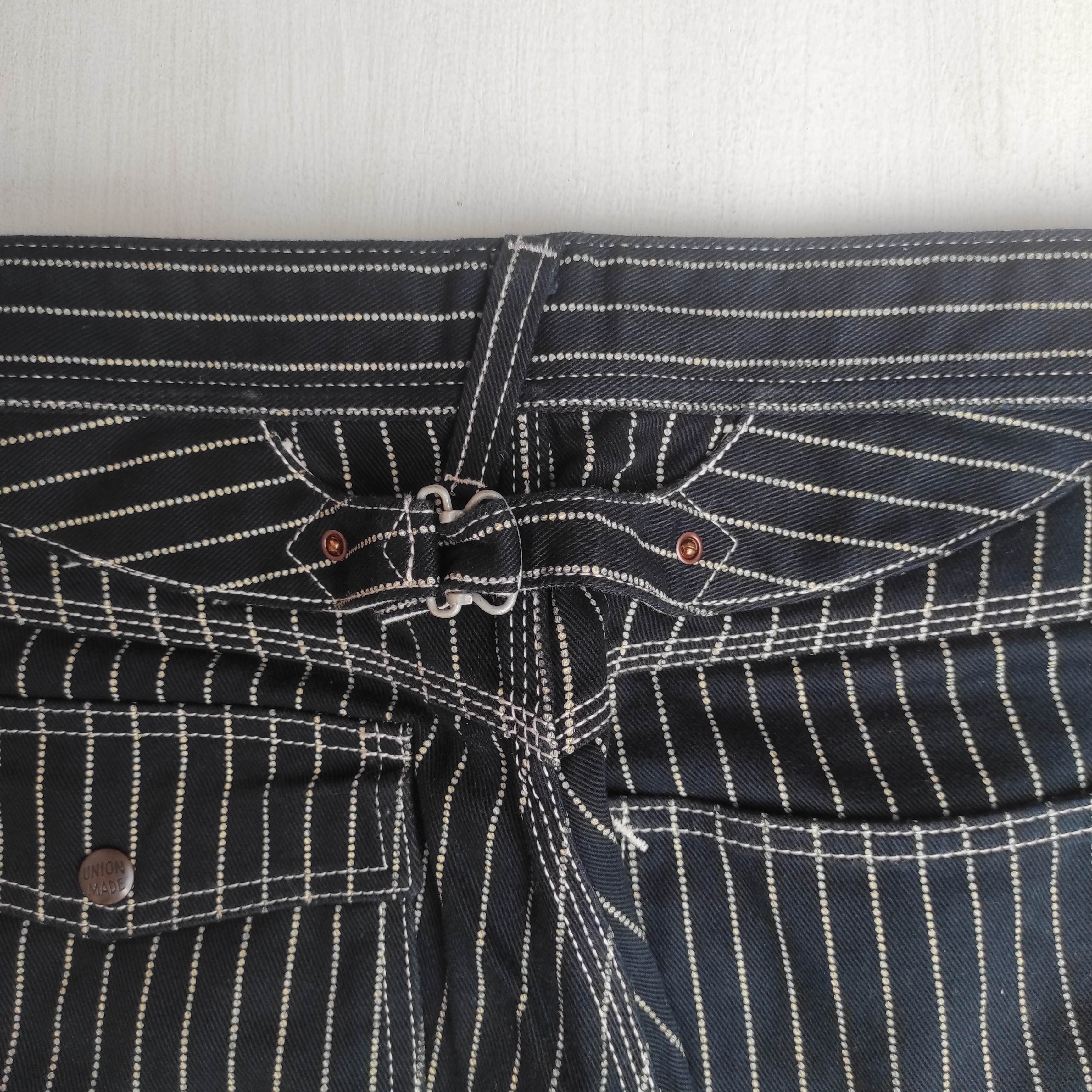 Vanson Leathers Vanson Leather Carpenter Hickory Stripe Pants Size US 30 / EU 46 - 4 Thumbnail