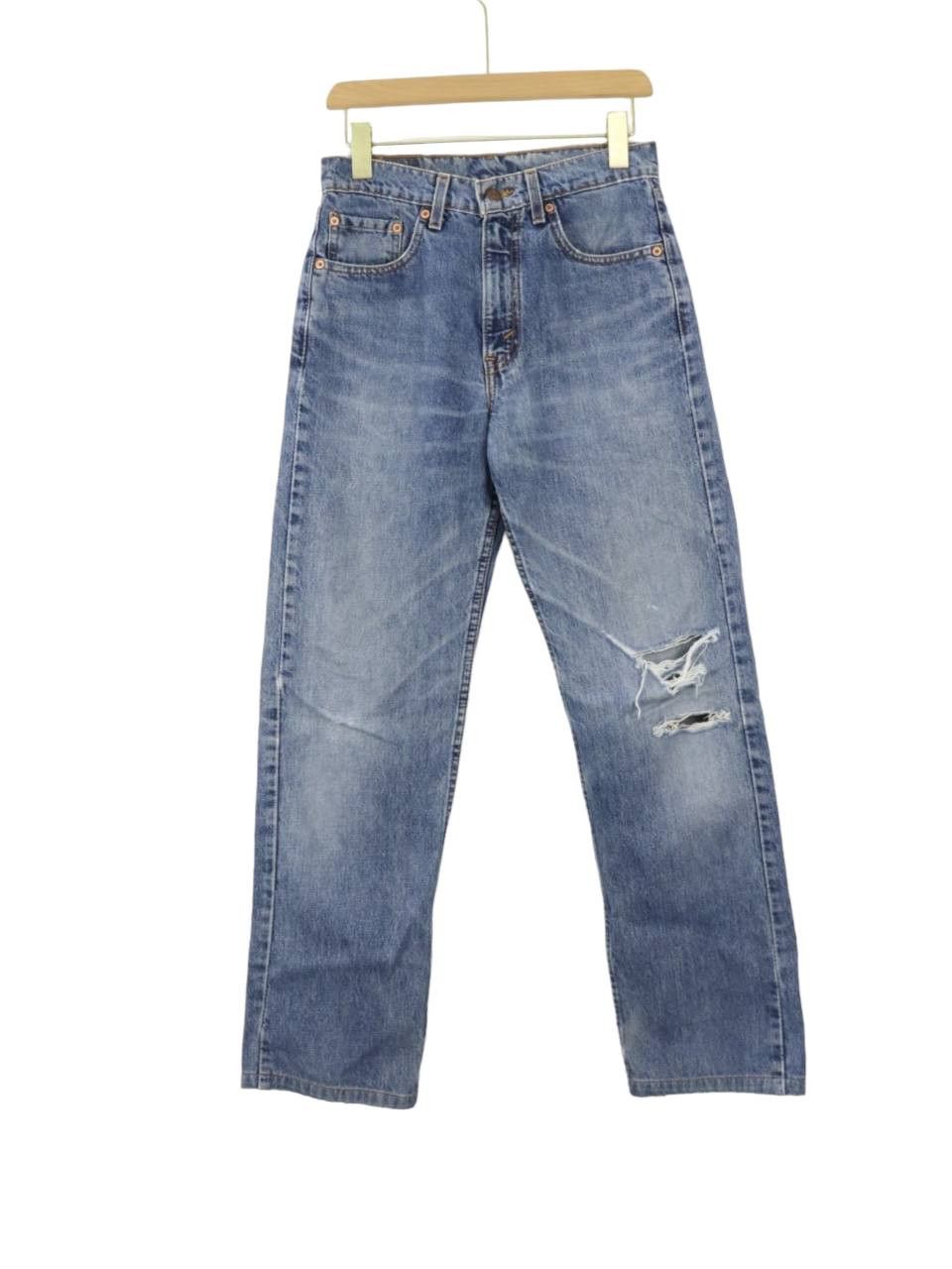 Vintage Levis 519 Distressed Seasoned Denim Jeans