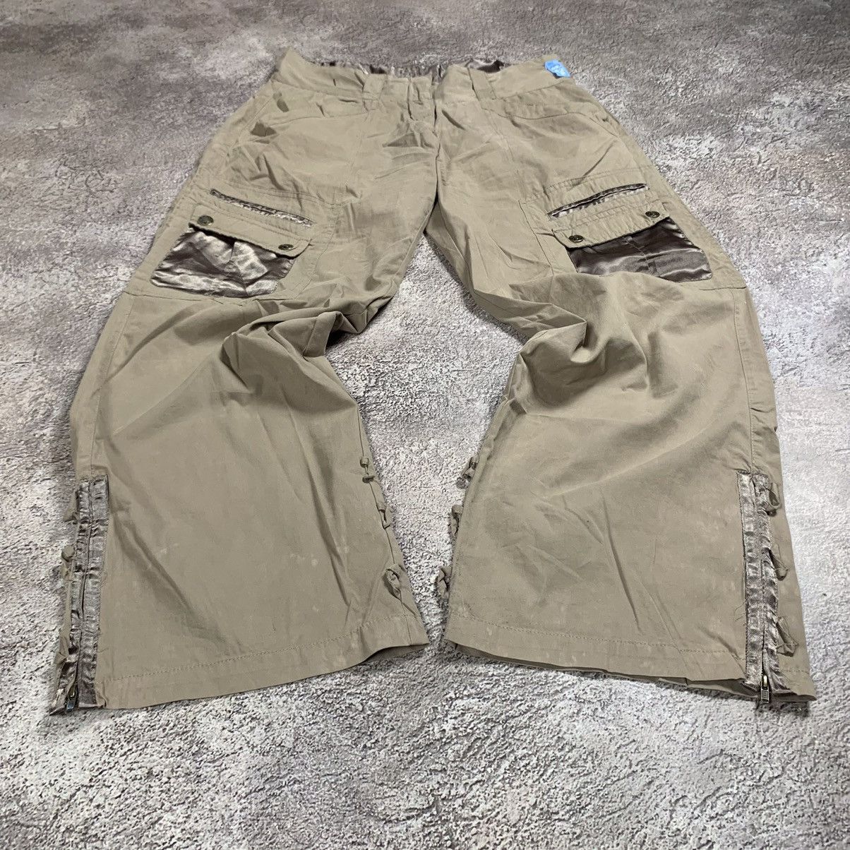 If Six Was Nine VINTAGE CARGO PANTS FLARED HYBRID PARACHUTE SPRING JAPAN 90S Size 29" - 1 Thumbnail