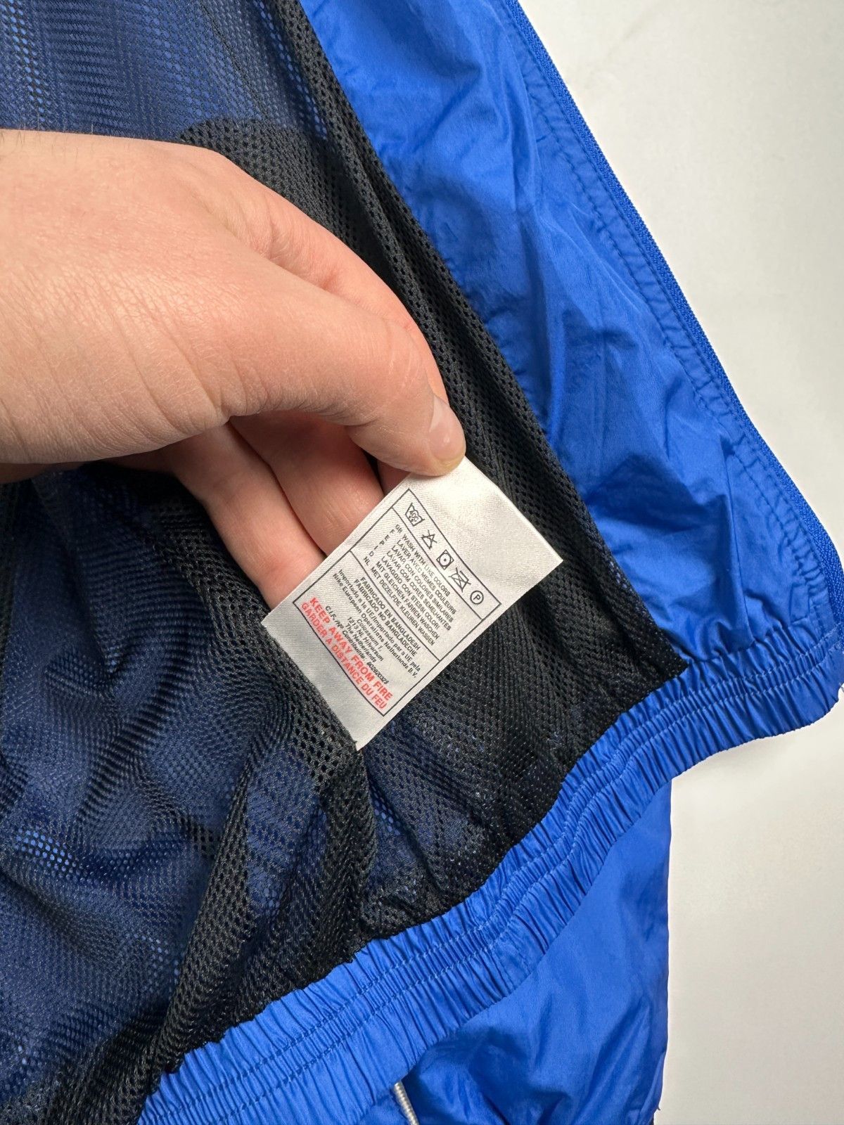 Nike Vintage 90’s Nike Team Jacket Windbreaker Blue Mens Size S Size US S / EU 44-46 / 1 - 9 Thumbnail