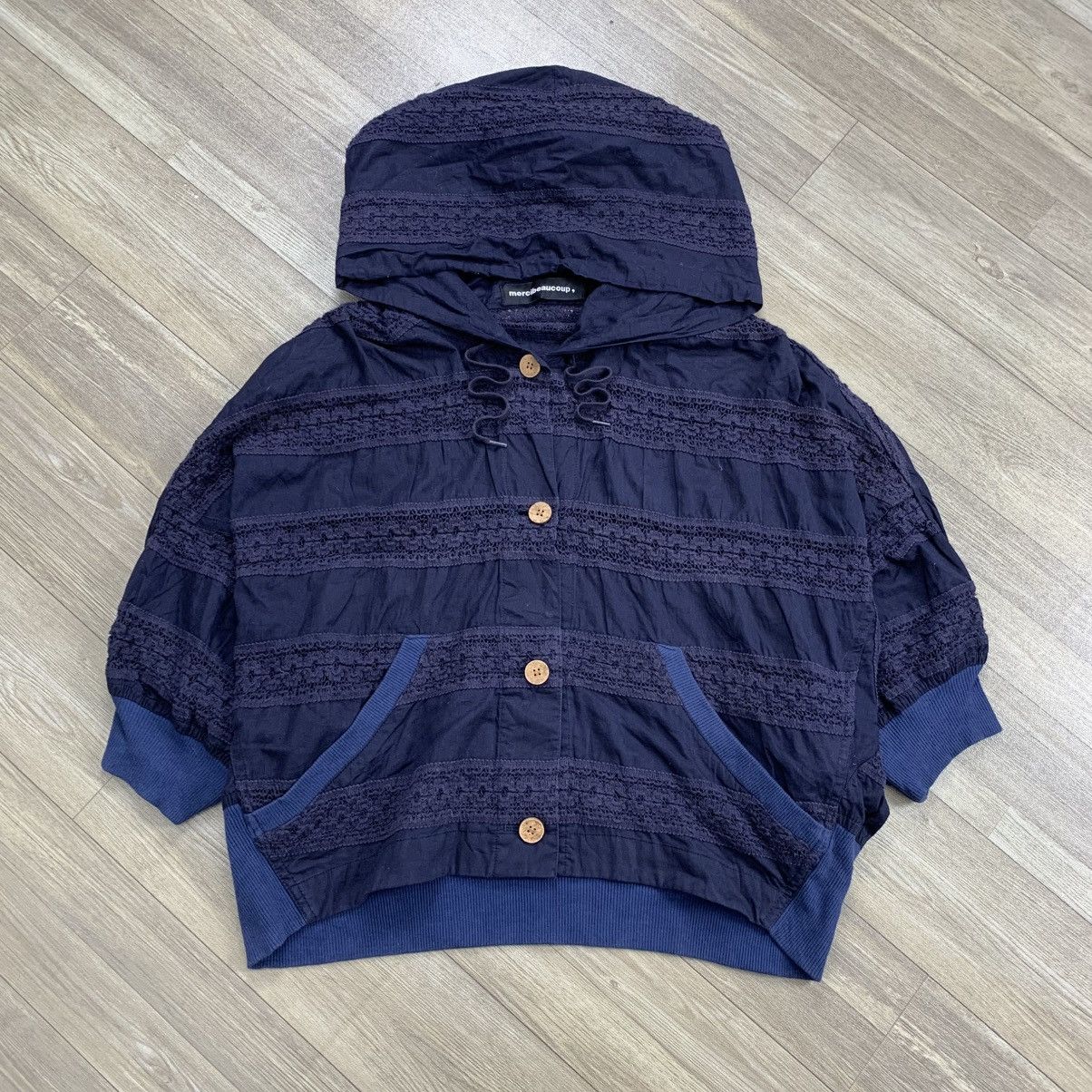 Issey Miyake Vintage Mercibeaucoup Issey Miyake Cropped Jacket Size US L / EU 52-54 / 3 - 2 Thumbnail