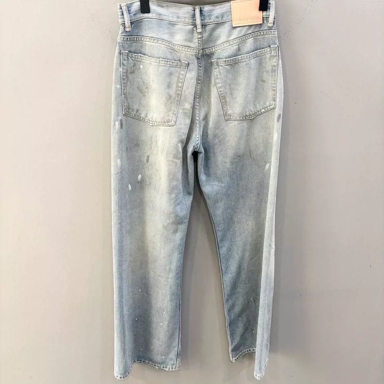 Acne Studios acne studios Blue ink-wash jeans 2504-Nextarrow Size US 32 / EU 48 - 2 Thumbnail