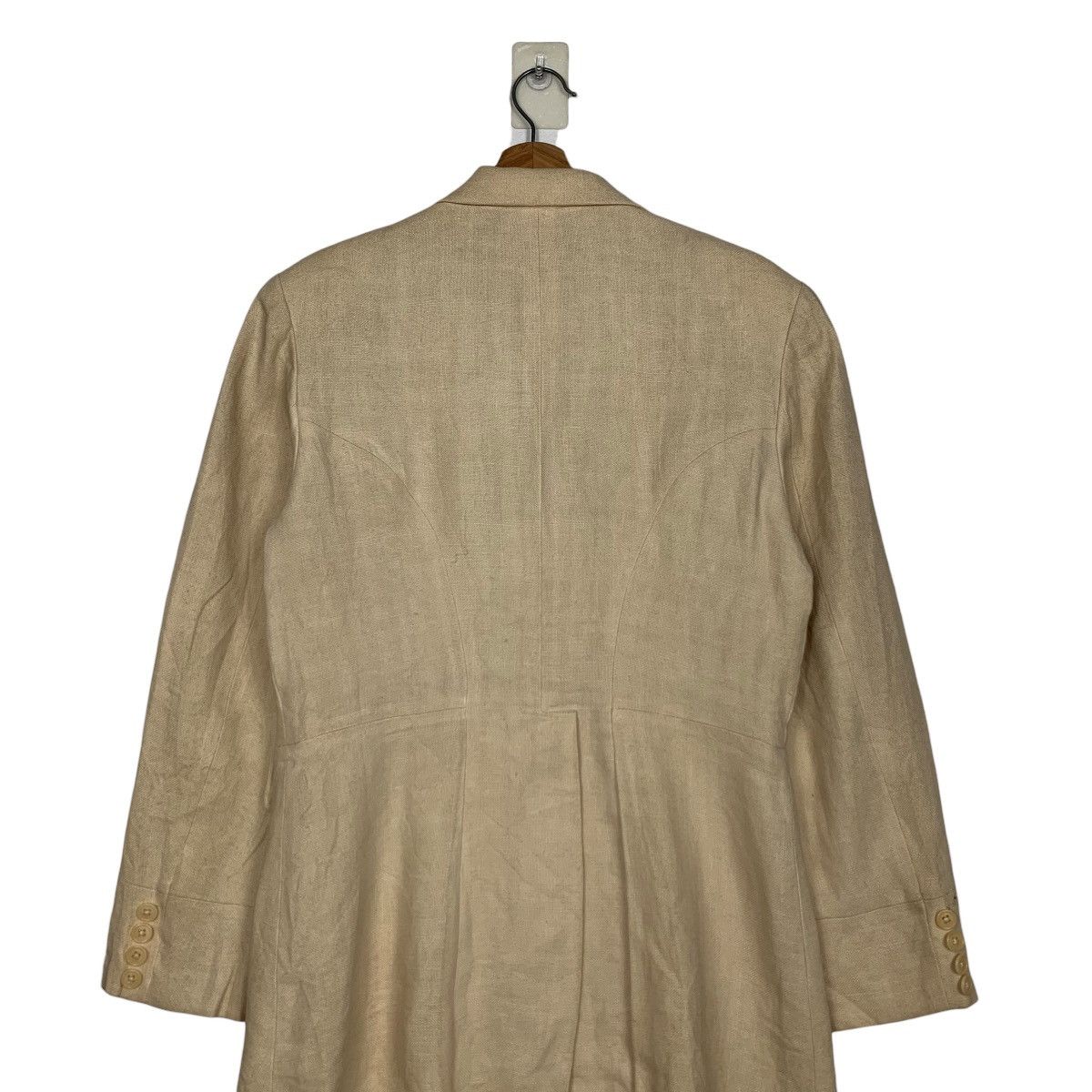 Ralph Lauren Vintage RALPH LAUREN Single Breasted Linen Jacket #2762-C124 Size M / US 6-8 / IT 42-44 - 17 Thumbnail