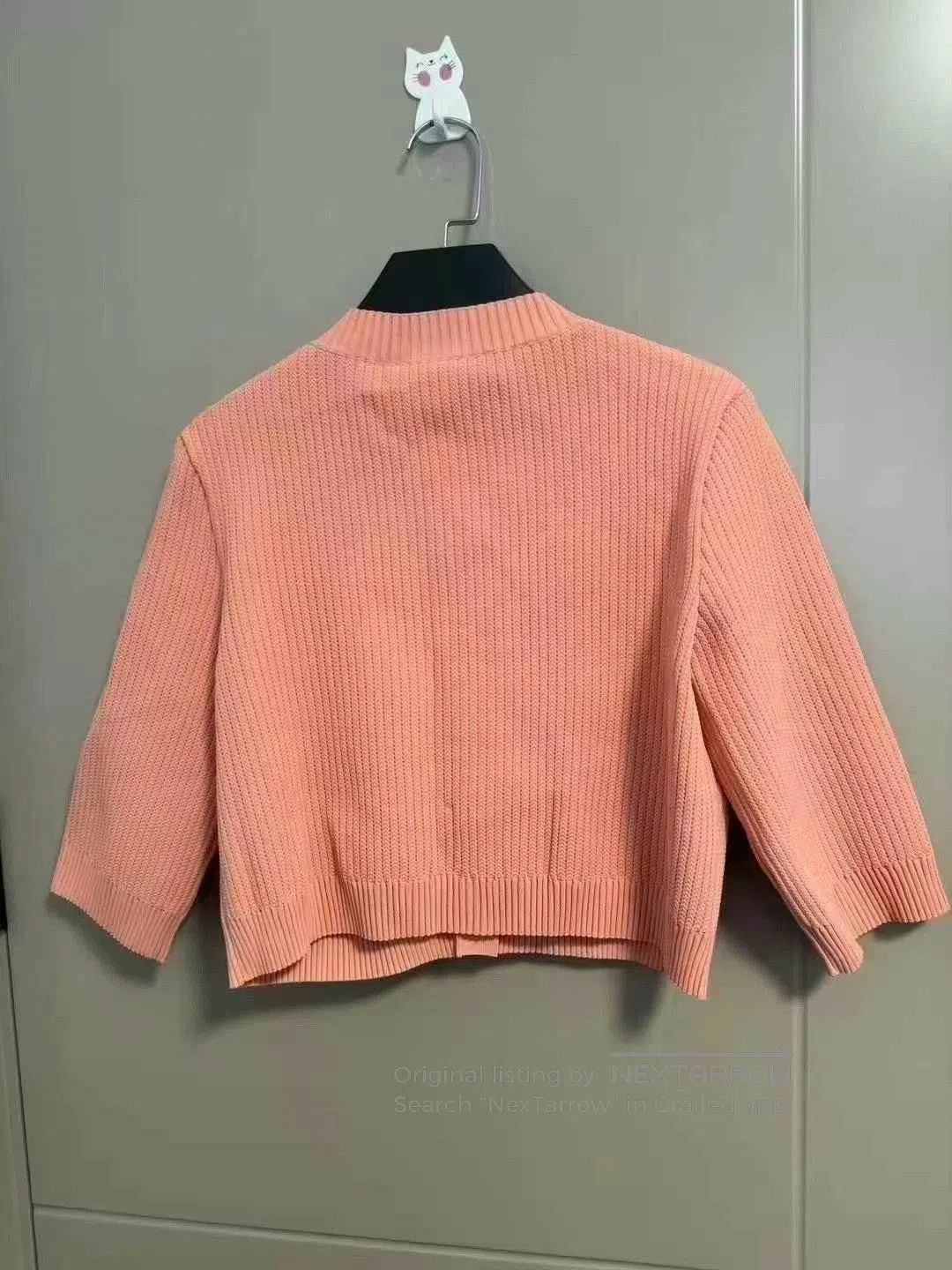 Gucci gucci x adidas pink knitted cardigan. Size M / US 6-8 / IT 42-44 - 2 Thumbnail