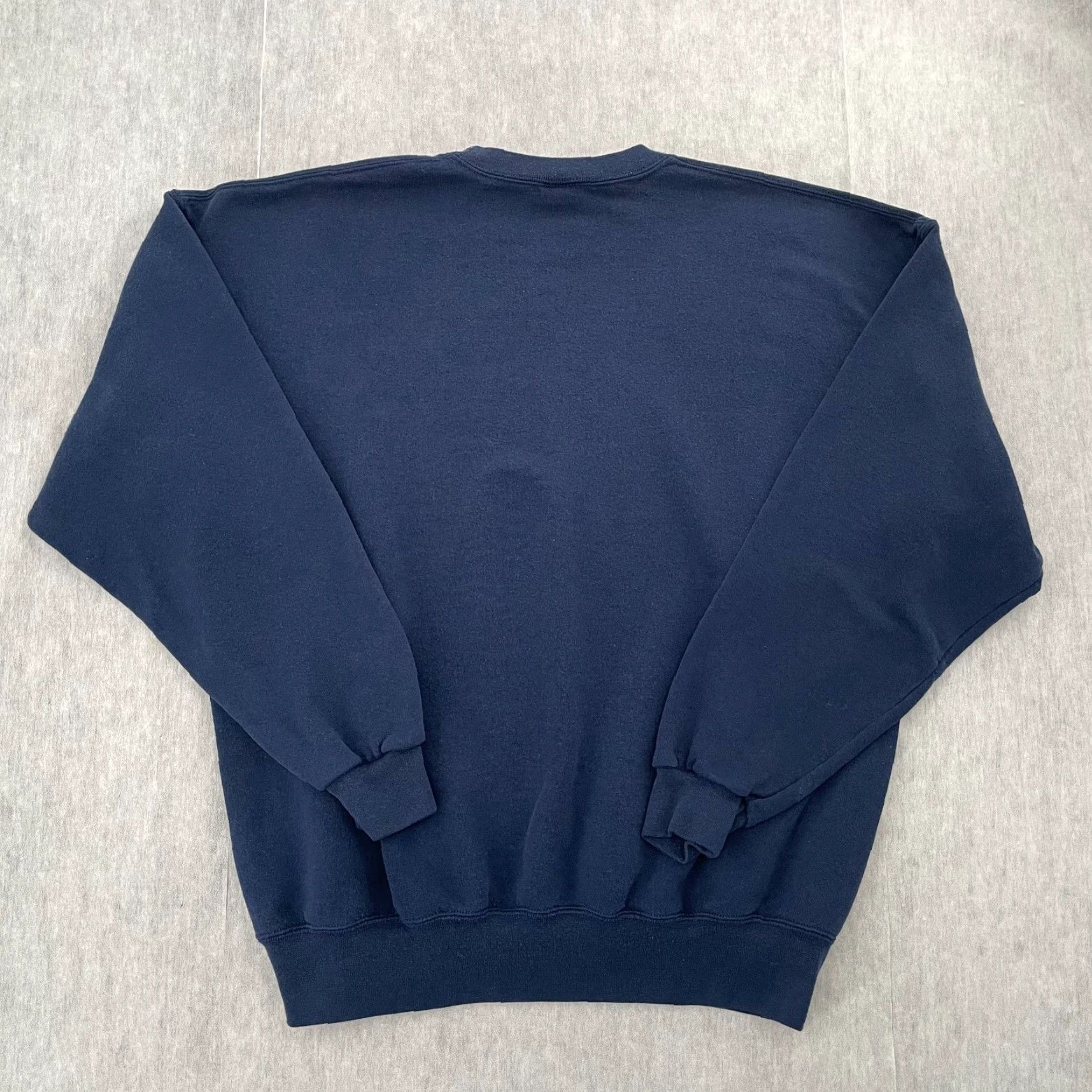 Vintage VINTAGE United States Marines Sweater Adult Extra Large Blue Pullover Mens XL Brand Soffe Sweats Classic Fit Men’s Knit Style Pullover Size US XL / EU 56 / 4 - 2 Thumbnail