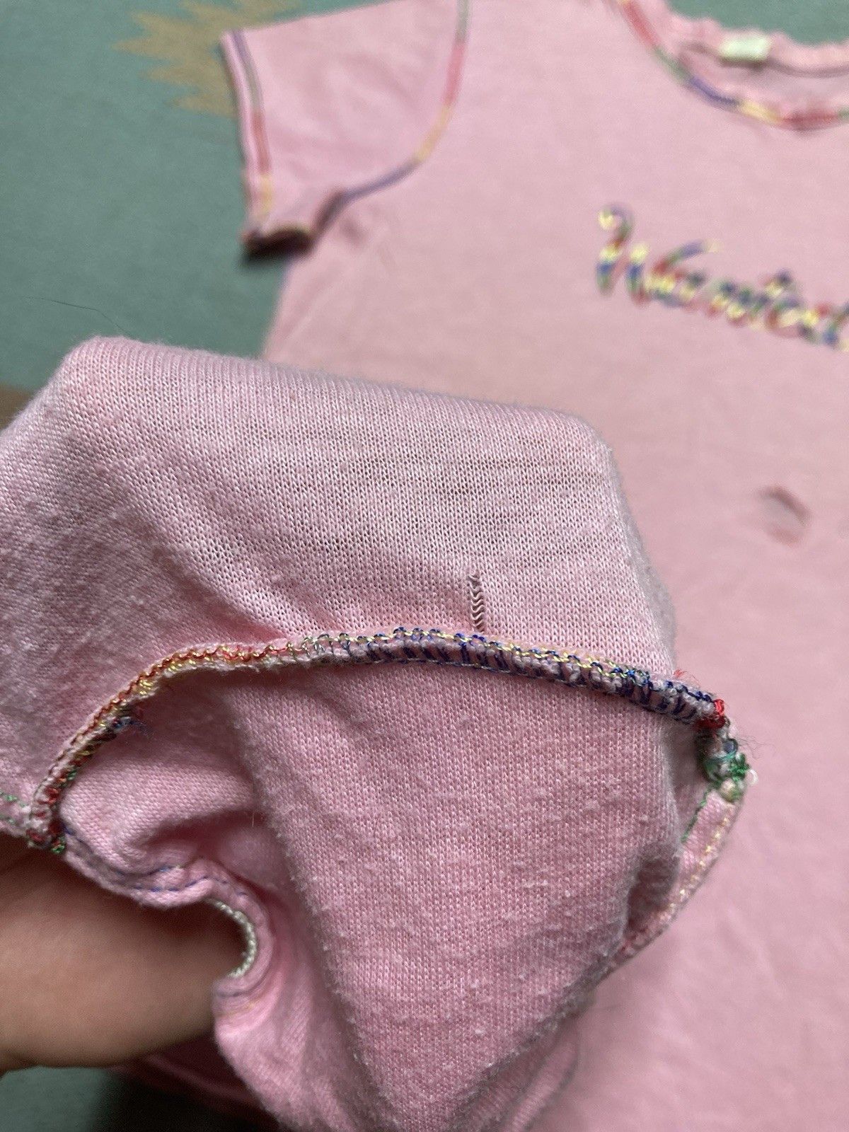 Vintage 70s t shirt underwear set wanted experience rainbow womens L Size L / US 10 / IT 46 - 4 Thumbnail