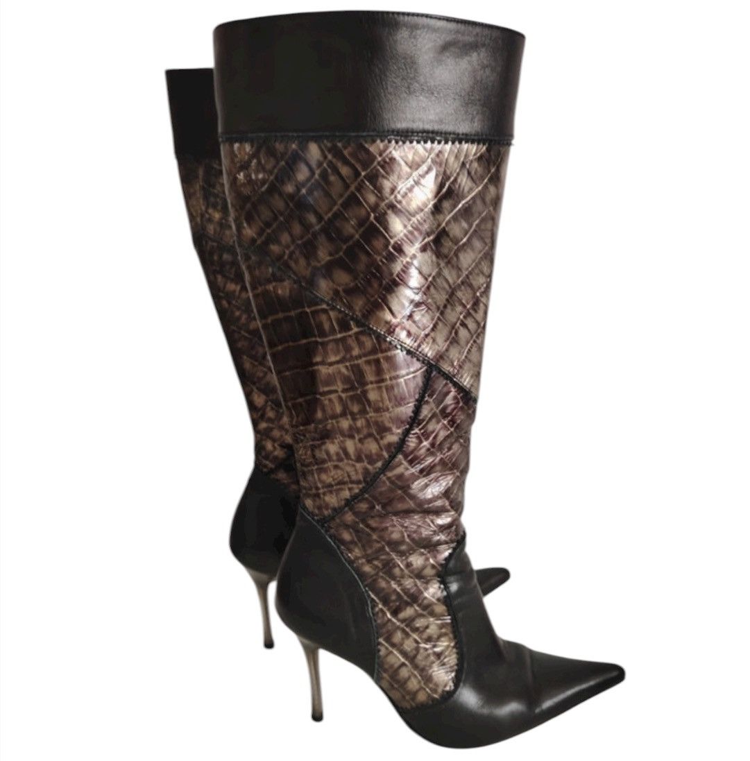 Other Genuine Leather Knee-High Boots –Size EU 38 Size US 7 / IT 37 - 4 Thumbnail