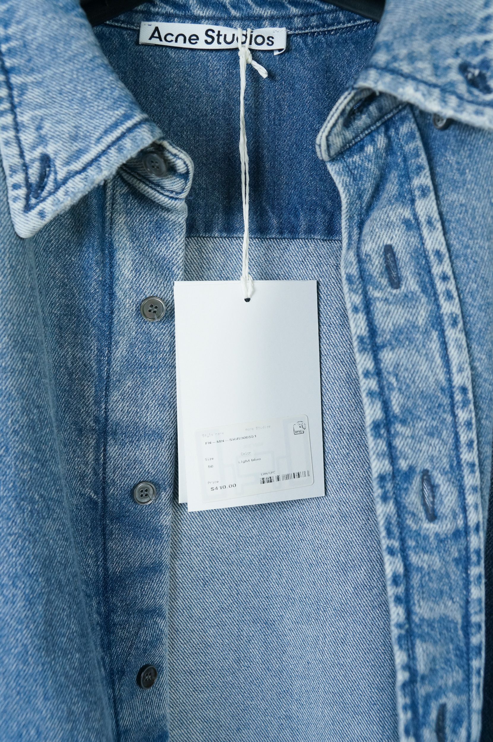 Acne Studios Acne Studio Denim Shirt Jacket - New Size US M / EU 48-50 / 2 - 6 Thumbnail