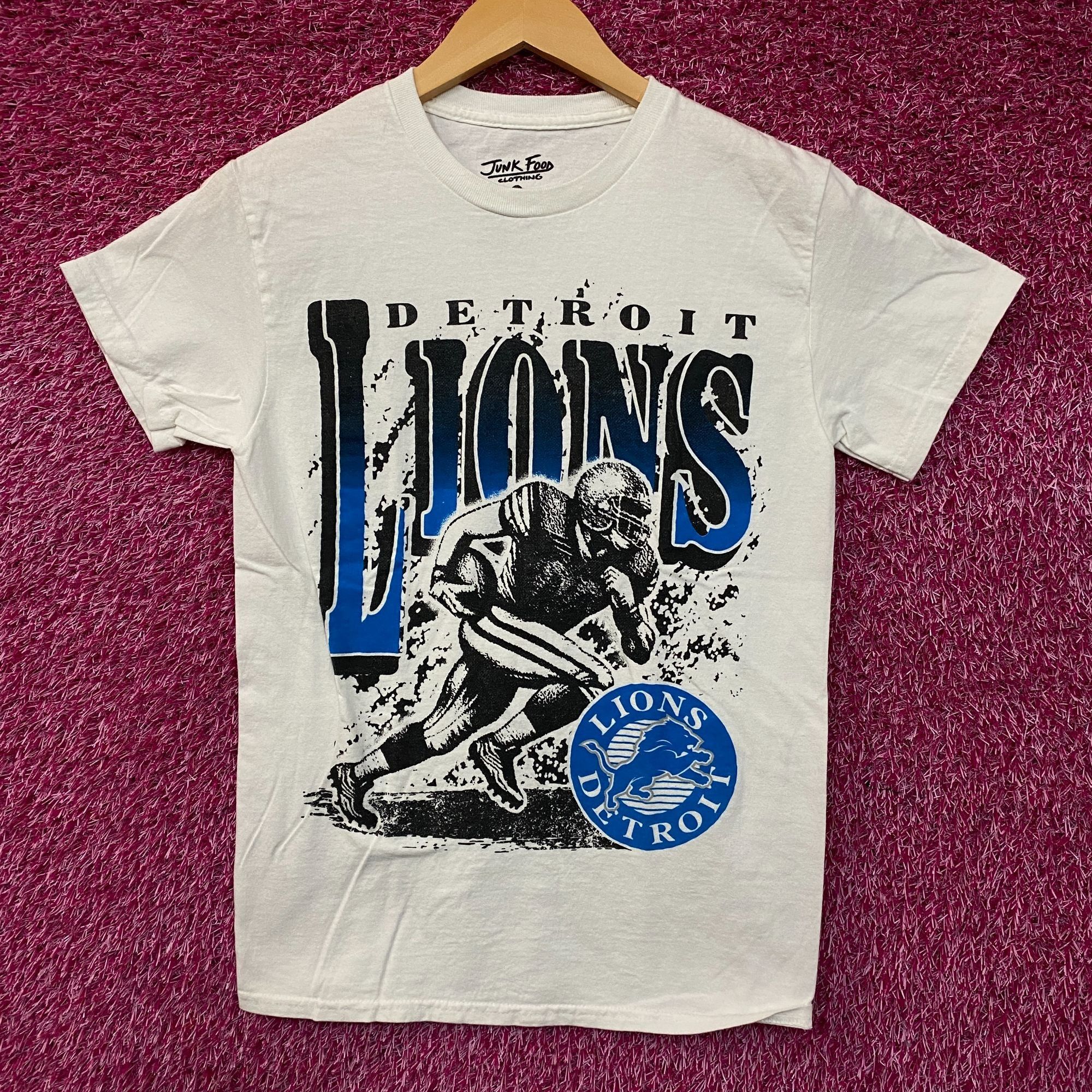 Junk Food Junk Food Clothing NFL Detroit Lions Rushing Flea Market T-S Size US XS / EU 42 / 0 - 1 Thumbnail