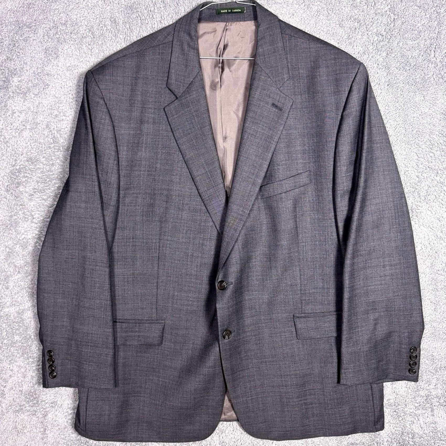Ralph Lauren Ralph Lauren Suit Men 52R 38x26 2 Piece Set Glen Check 100% Pure New Wool Size 52R - 3 Thumbnail