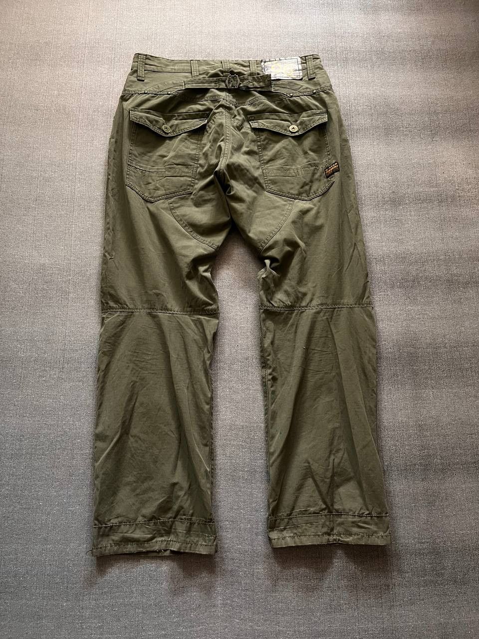 G-Star × Japanese Brand × Vintage Vintage pants G Star Raw 96 denim baggy flared Japan style Size US 33 - 2 Thumbnail