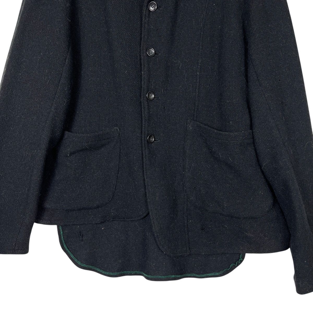 Japanese Brand Vintage MilkBoy Milk Boy Wool Layered Jacket made In Japan Size US L / EU 52-54 / 3 - 4 Thumbnail