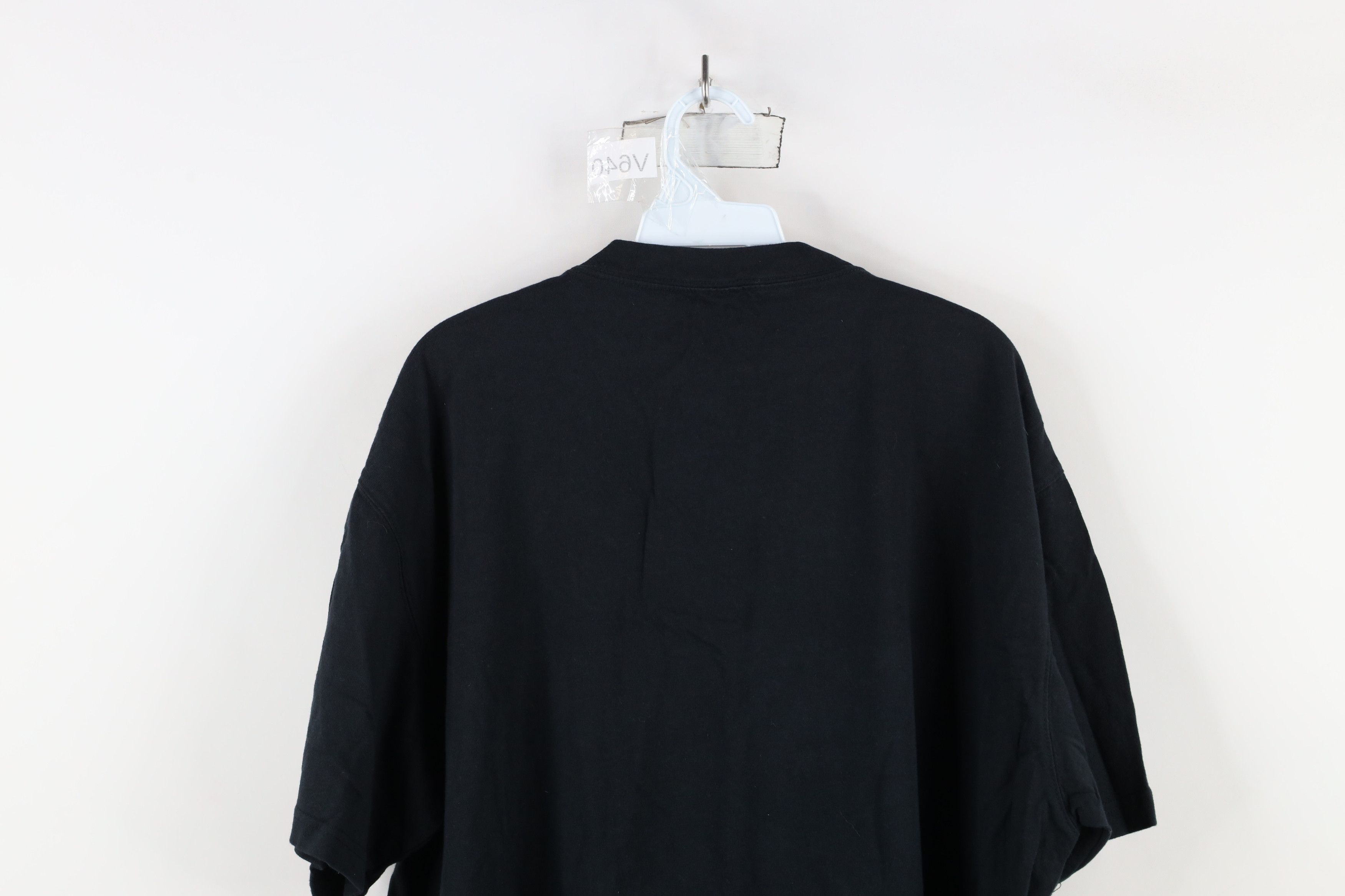Vintage Vintage 90s Streetwear Short Sleeve Henley T-Shirt Cotton Size US XL / EU 56 / 4 - 11 Thumbnail