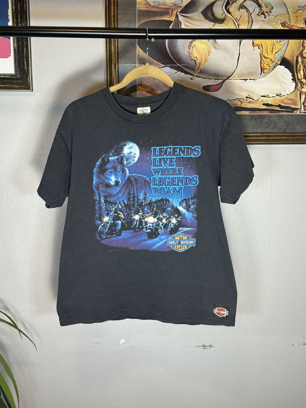 Harley Davidson × Vintage Vintage Legends are Made Harley Davidson Shirt Size US M / EU 48-50 / 2 - 1 Thumbnail