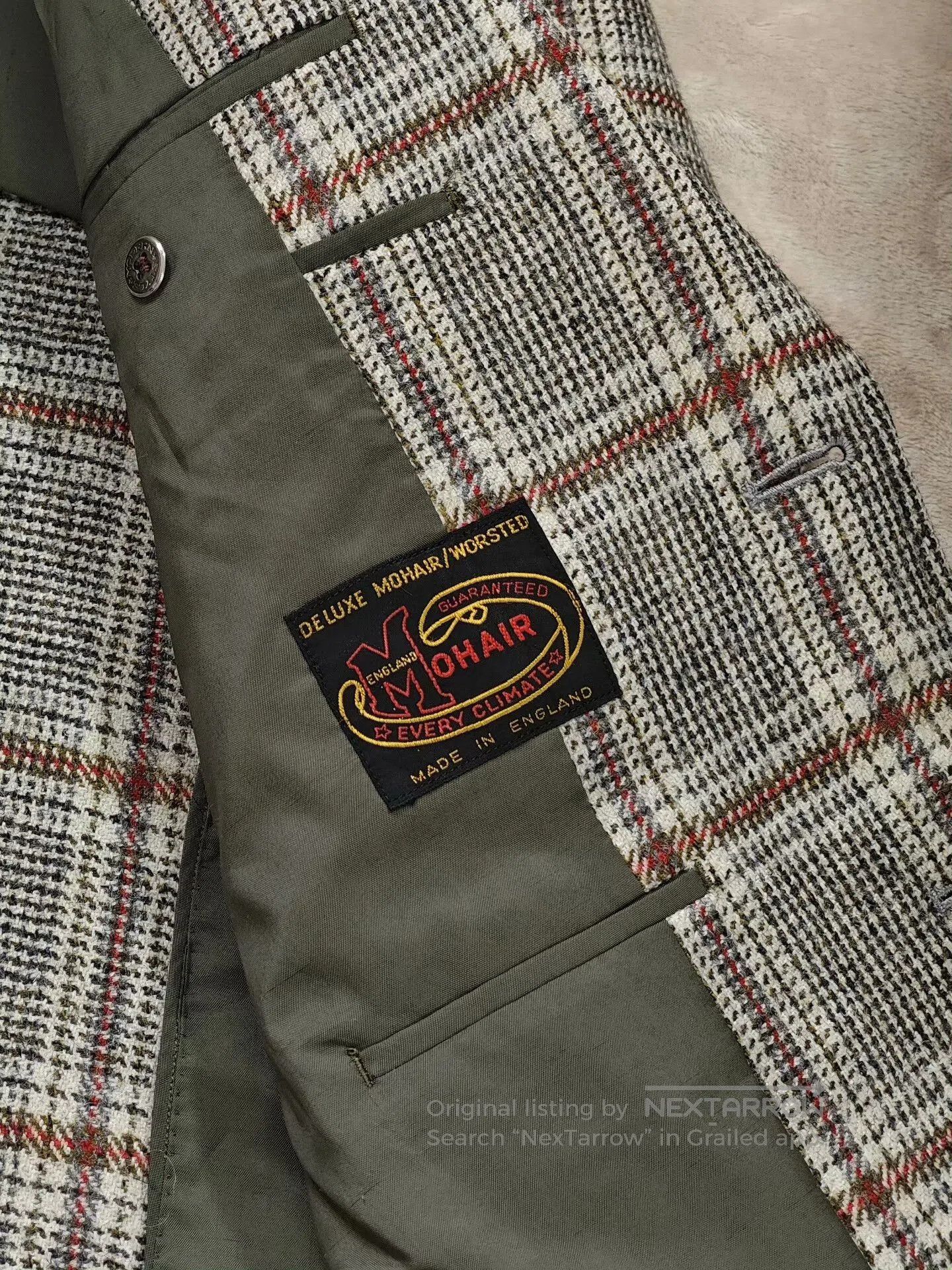 Japanese Brand Custom Arthur Harrison Wool Blazer. Size US M / EU 48-50 / 2 - 7 Thumbnail