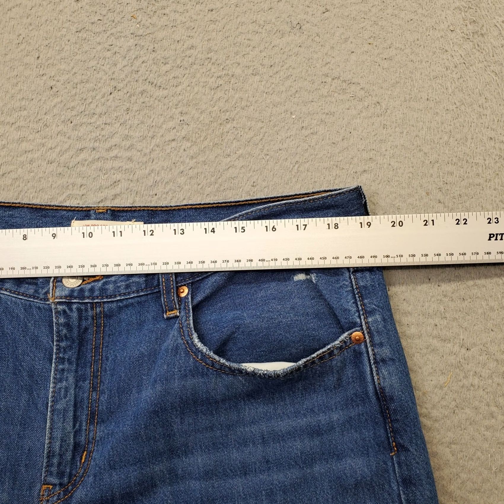 Levi's Levi'S 501 Jeans Women Medium Blue Denim Classic Straight Size 24" / US 00 / IT 34 - 6 Thumbnail