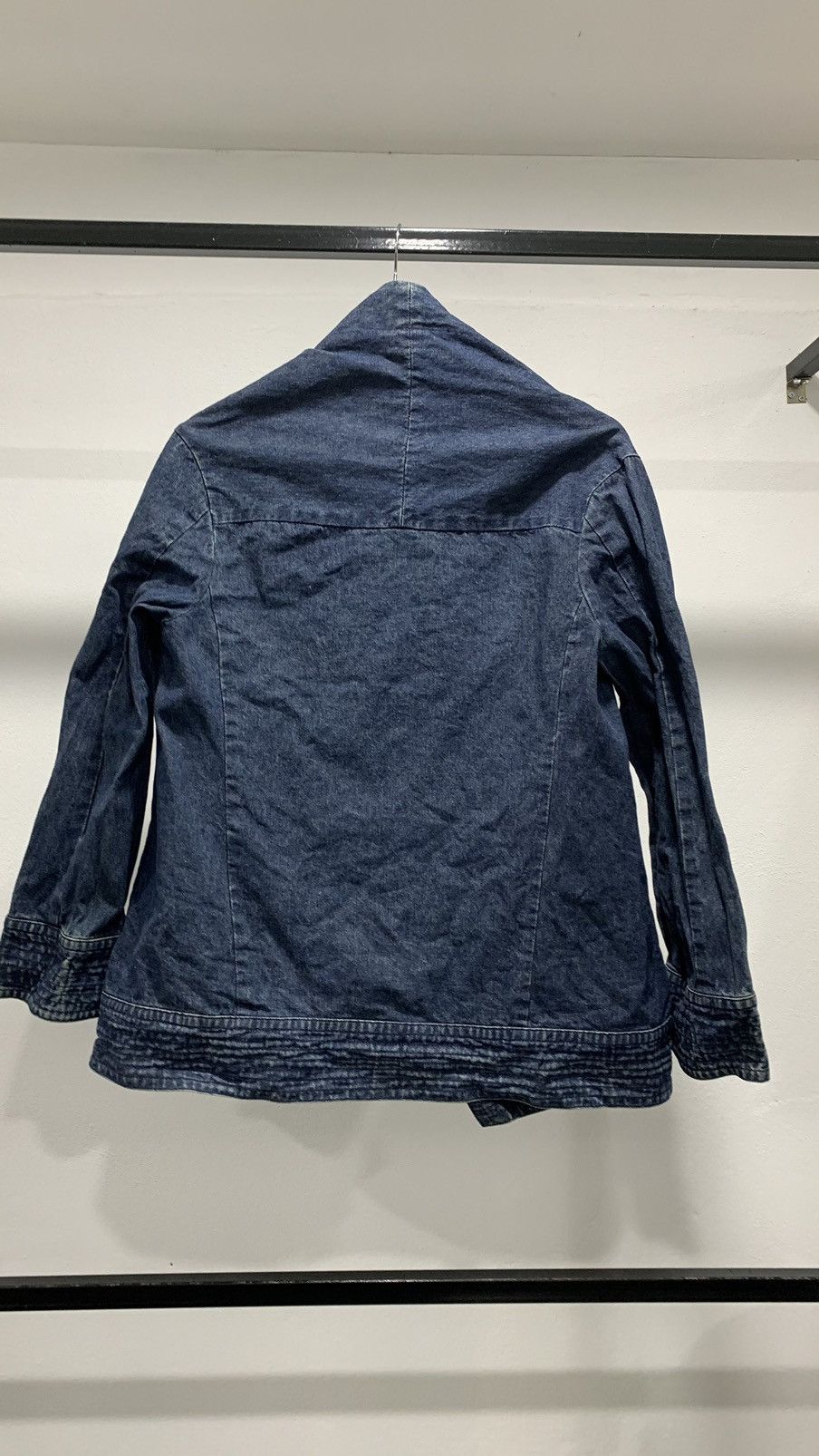 If Six Was Nine Bat-su Denim Punk Jacket Size M / US 6-8 / IT 42-44 - 15 Thumbnail