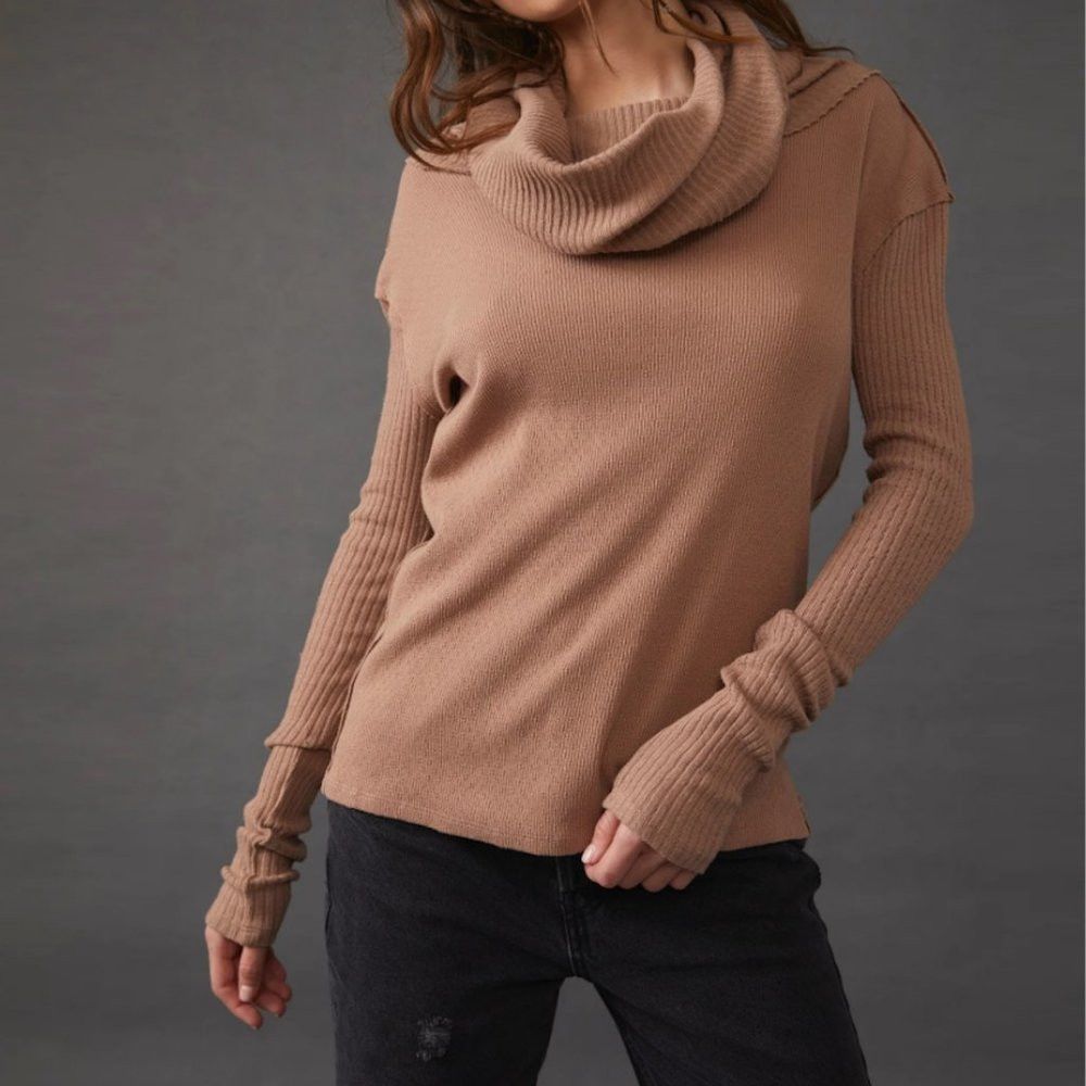 Free People New Free People Hot Peppers Hoodie Cotton Long Sleeve Sweat Size XS / US 0-2 / IT 36-38 - 2 Thumbnail