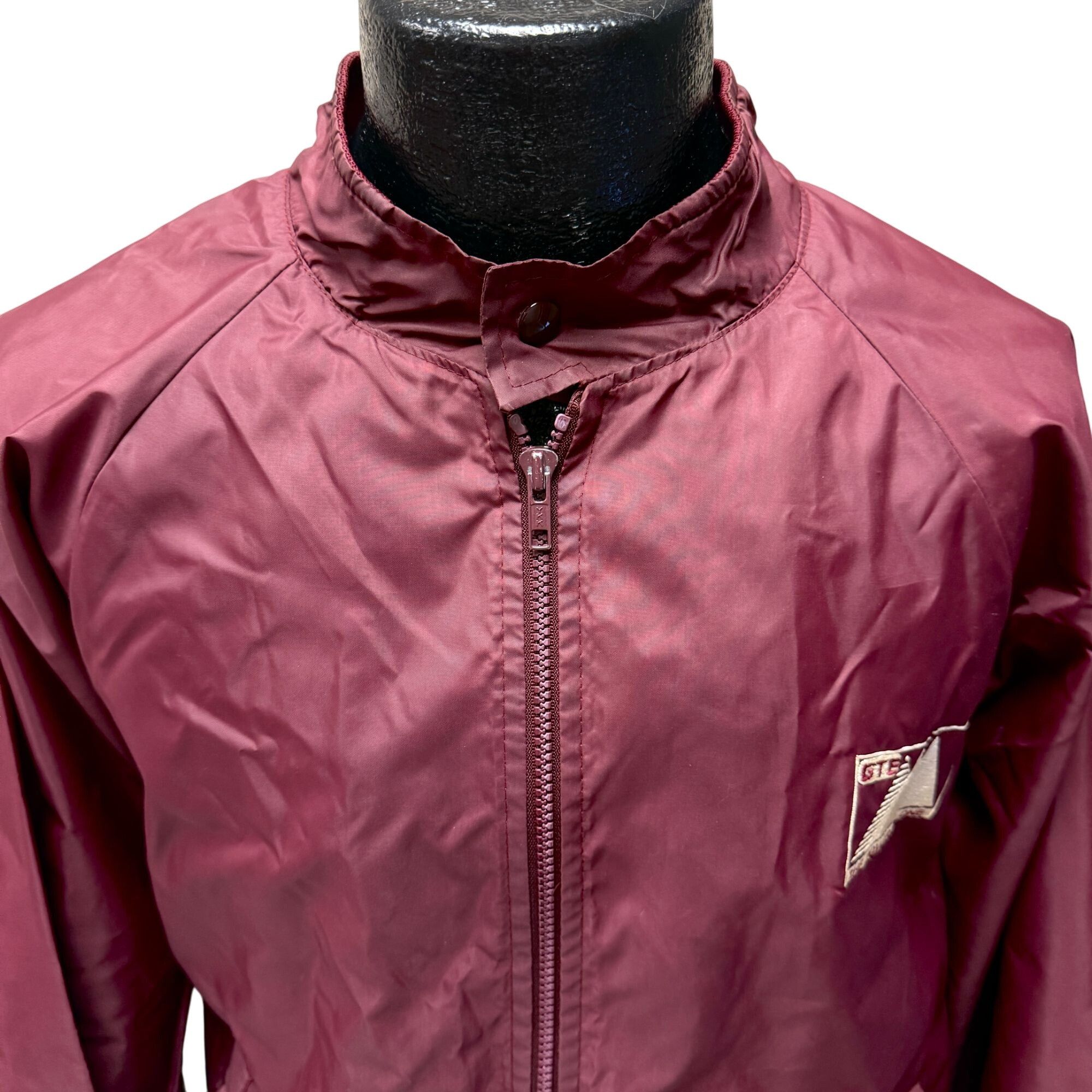 Other 80's Hartwell Maroon Nylon GTE The Power of One Jacket Size US XL / EU 56 / 4 - 6 Thumbnail