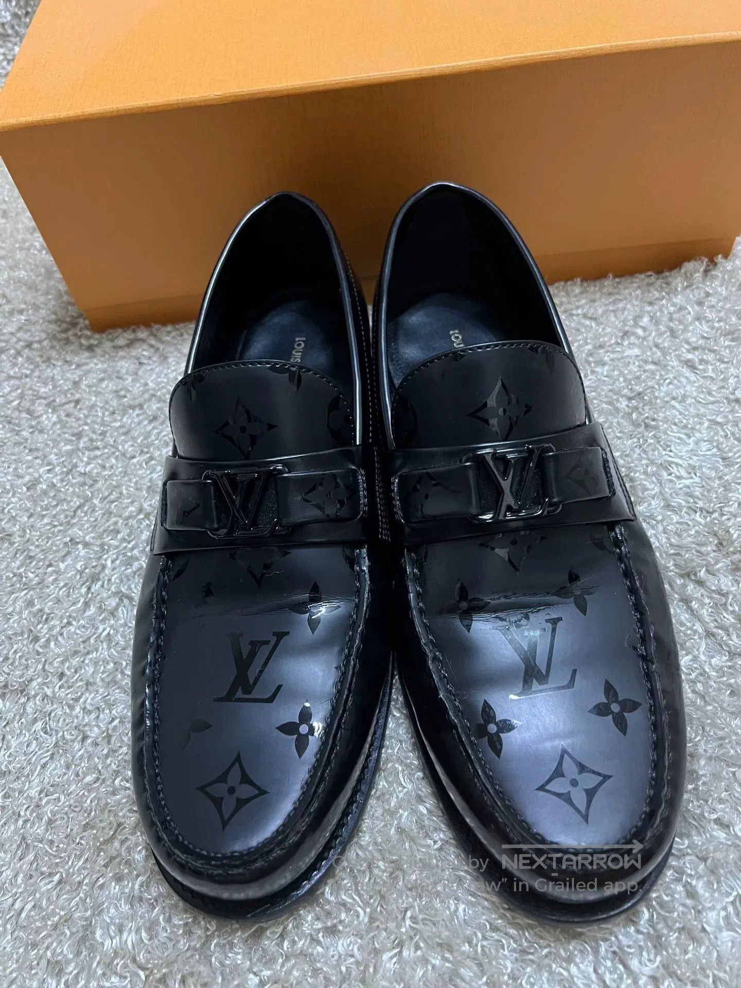 Louis Vuitton Men's Monogram Loafers.