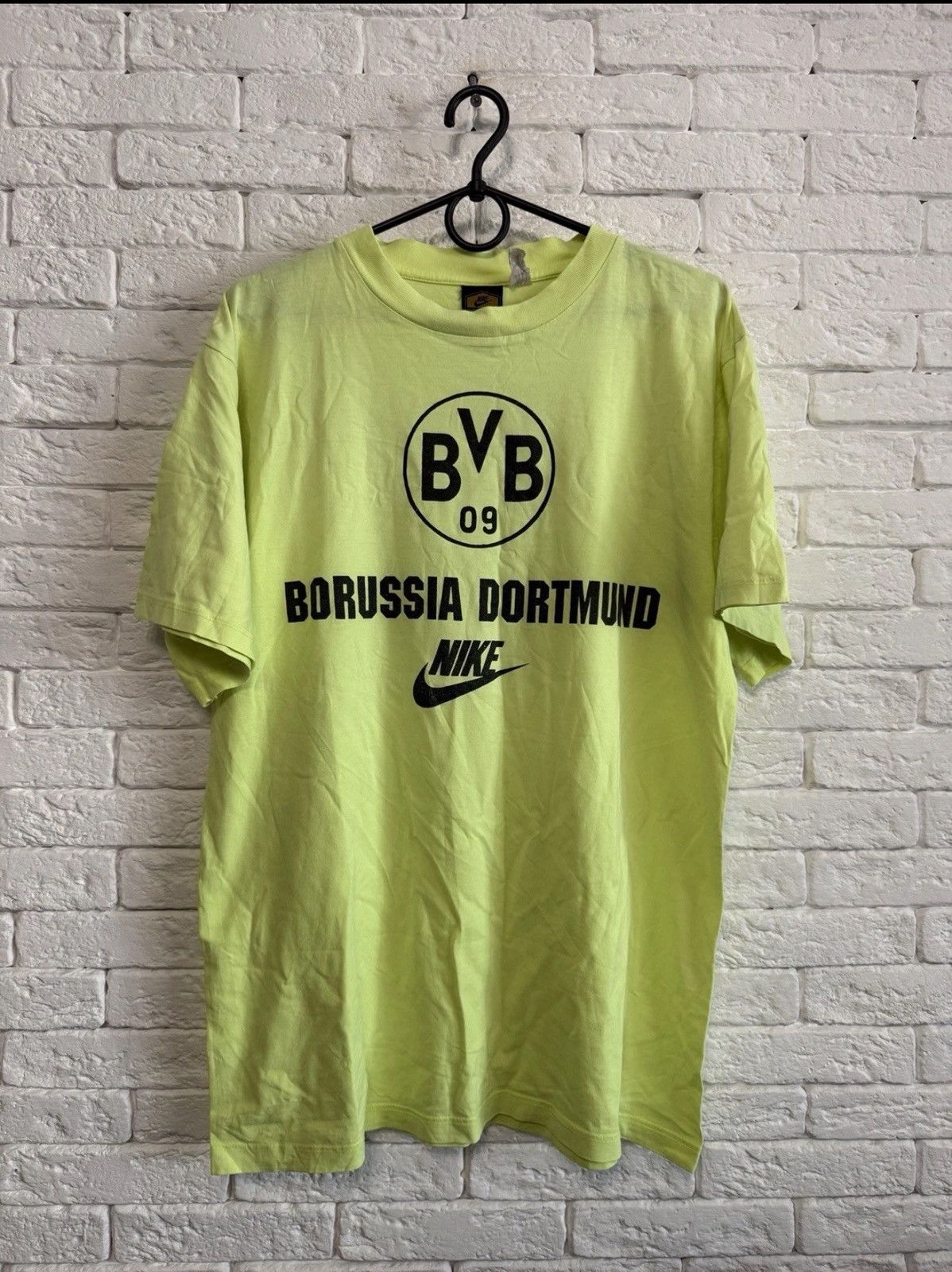 Nike Vintage Nike Premier Borussia Dortmund 91/92 Home Tshirt SzM Size US M / EU 48-50 / 2 - 1 Thumbnail