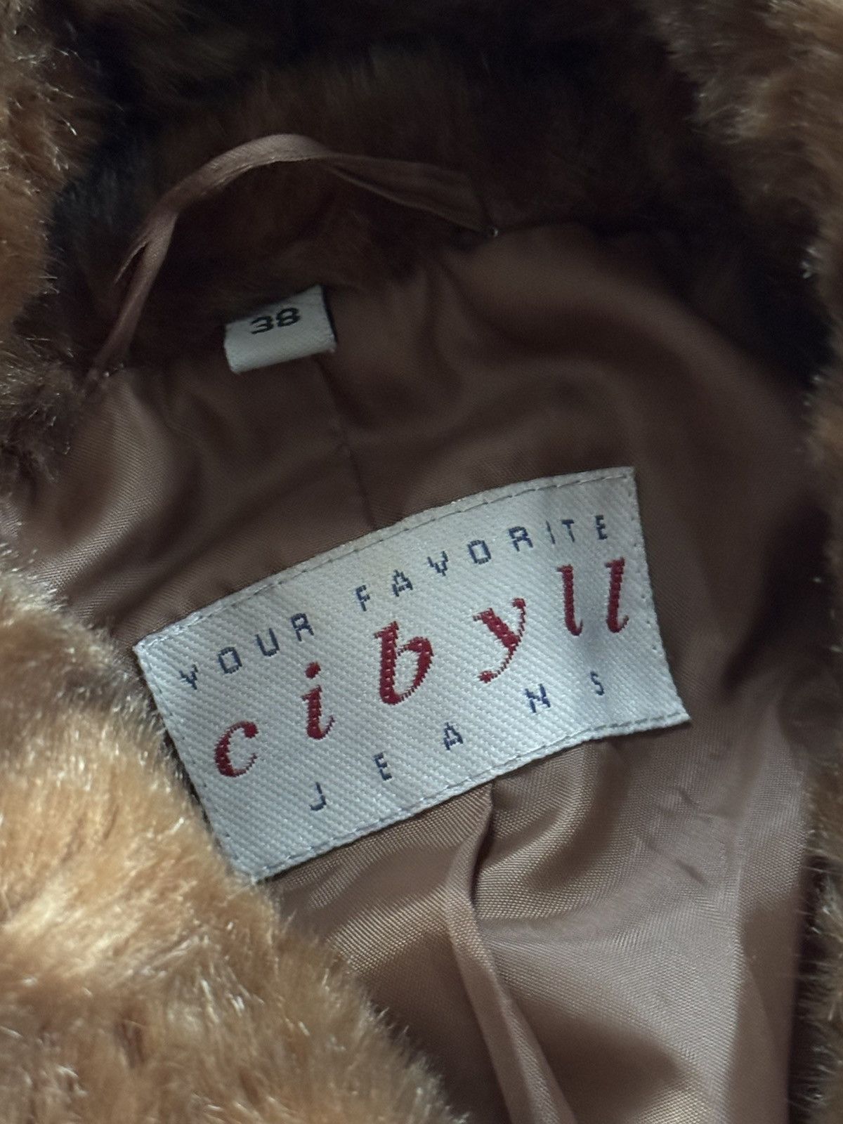 Hysteric Glamour CIBYLL 38/M retro vintage faux fur coat jacket Y2K L.G.B. Size M / US 6-8 / IT 42-44 - 6 Thumbnail