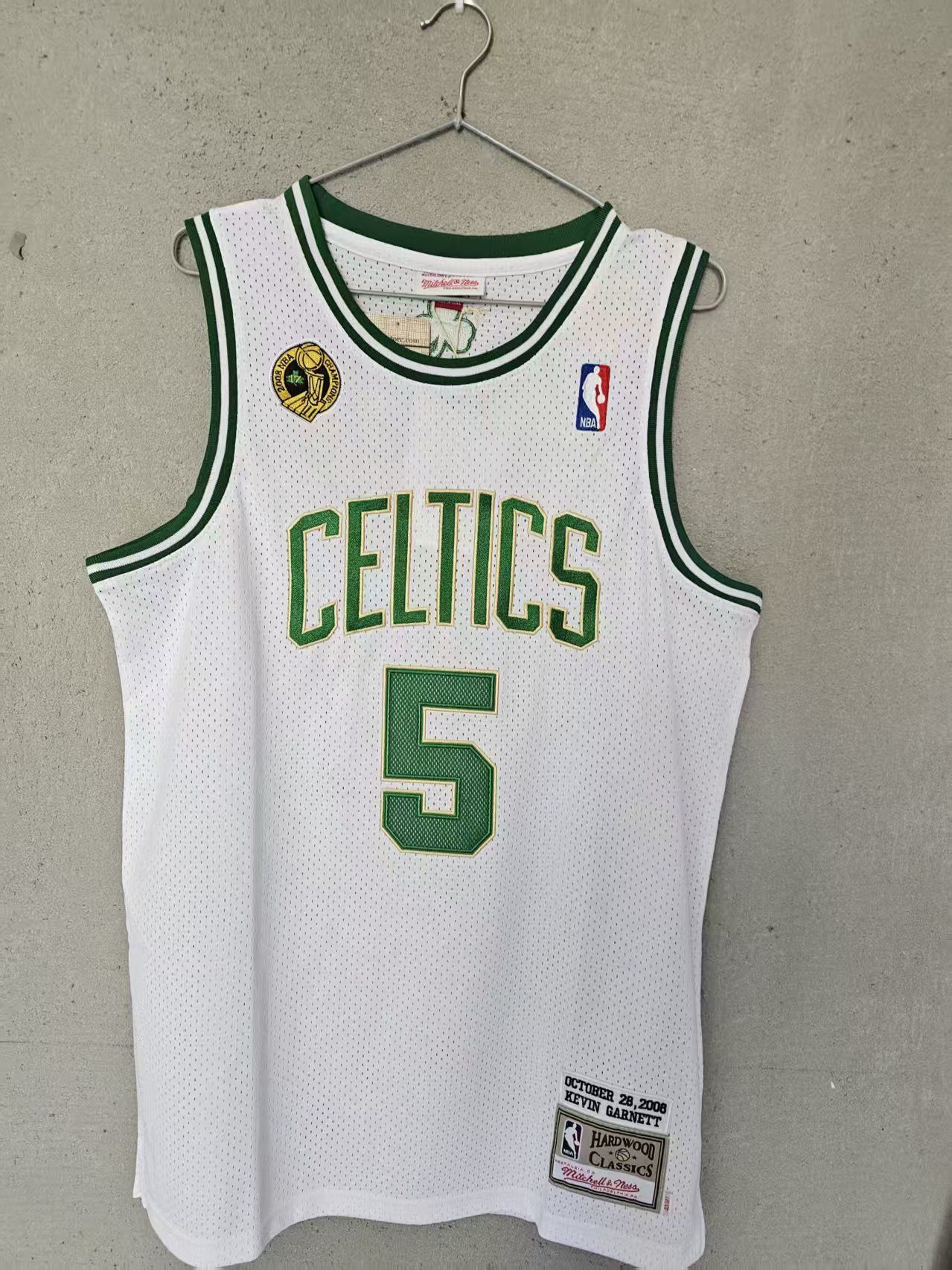 NBA Kevin Garnett Jersey Boston Celtics Double Stitched Size US XL / EU 56 / 4 - 1 Thumbnail