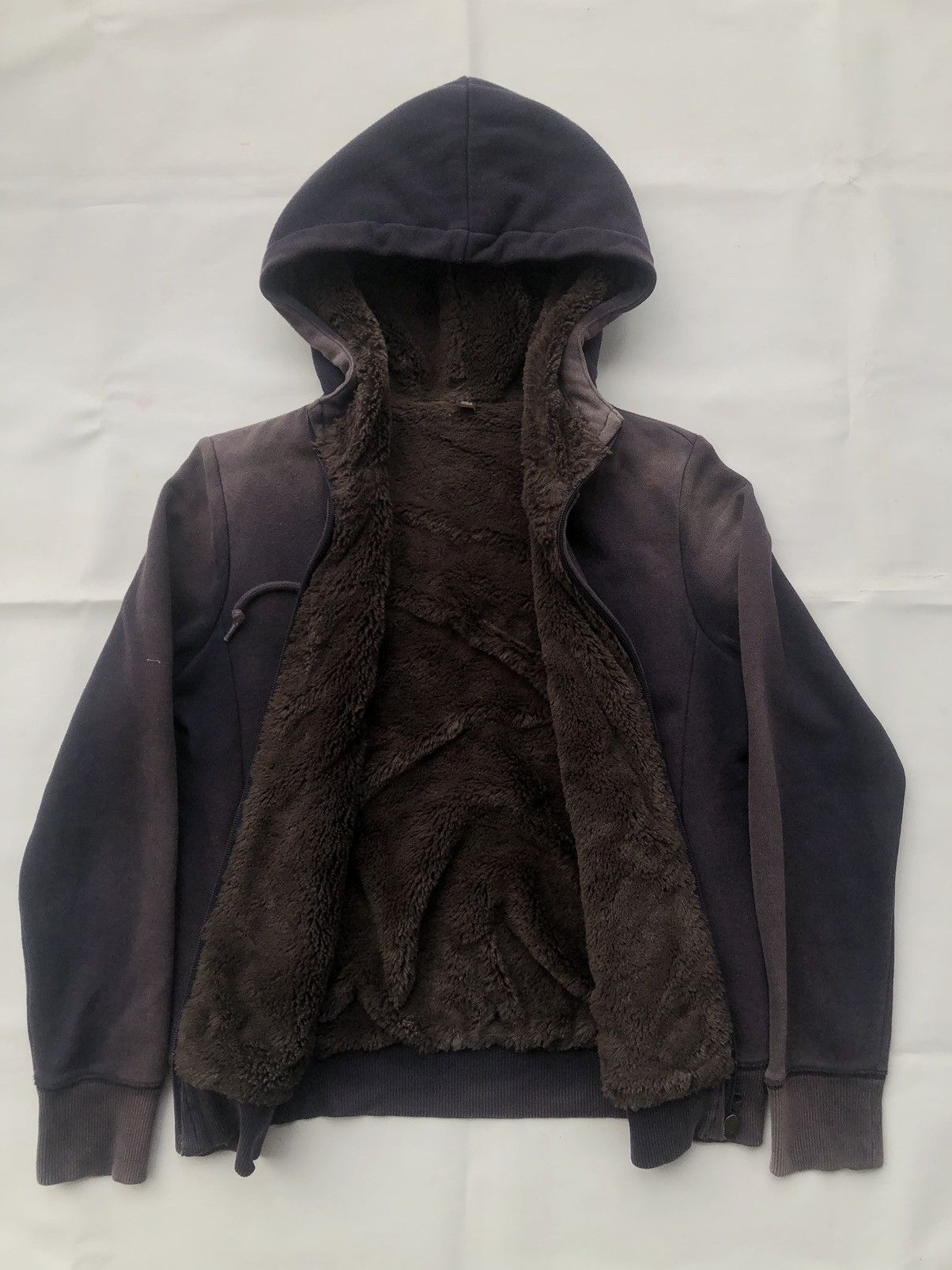 If Six Was Nine Japanese Sun Faded Fur Hoodie Ifsix Rock Punk Style Size US S / EU 44-46 / 1 - 2 Thumbnail