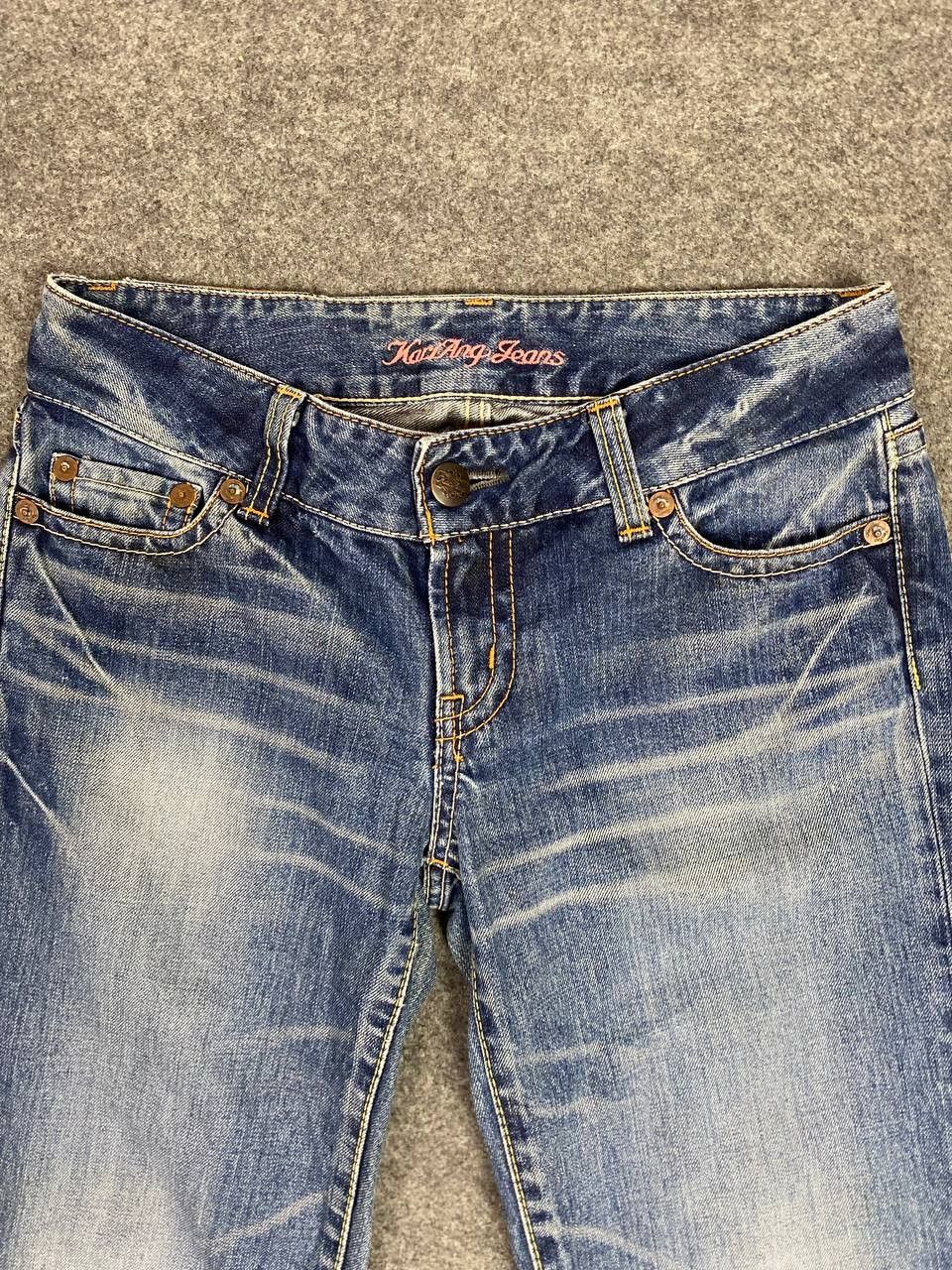 Japanese Brand vintage kari ang jeans bootcut flare denim Size 32" / US 10 / IT 46 - 8 Thumbnail