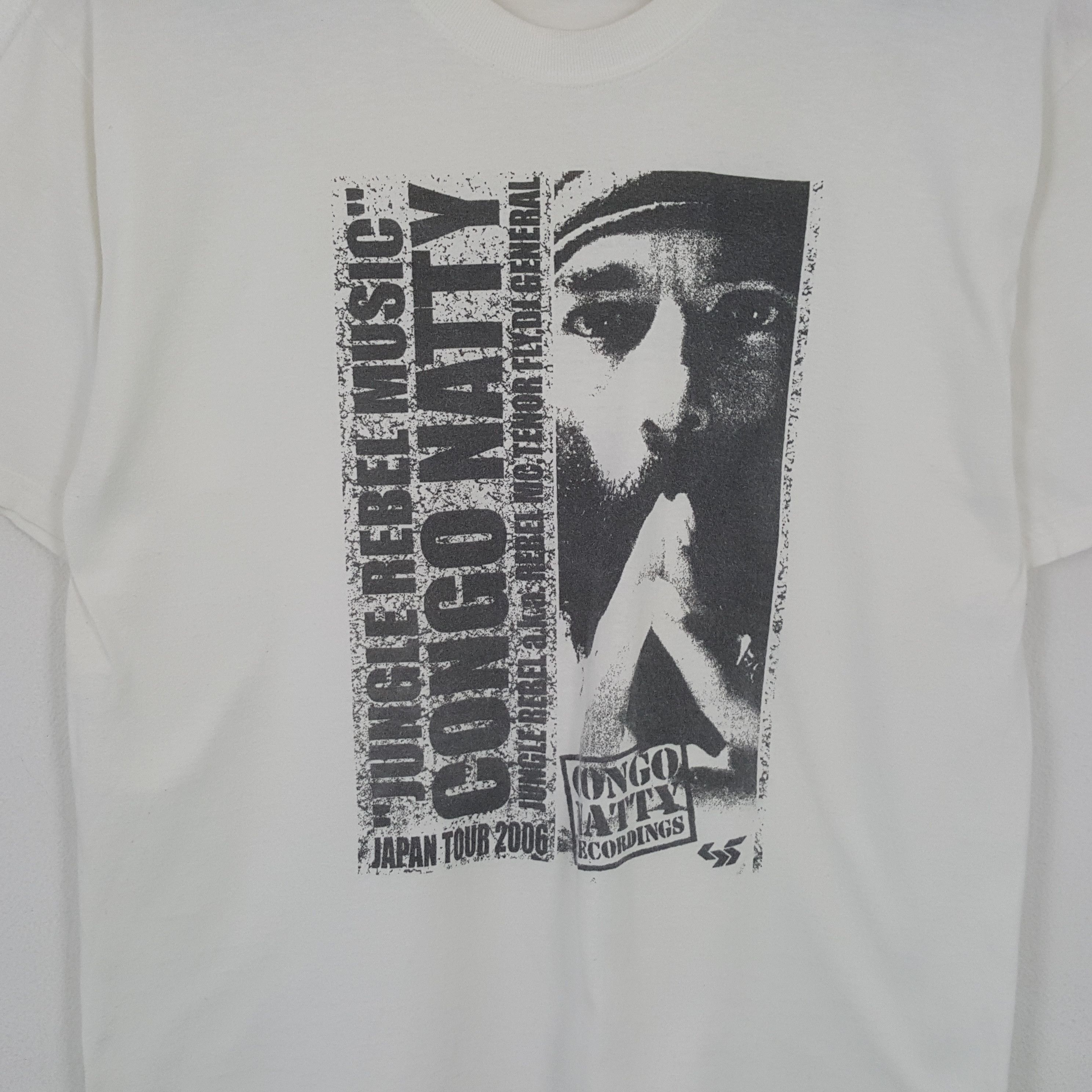 Band Tees × Vintage CONGO NATTY Recordings Japan Tour 2006 Tshirt Size US L / EU 52-54 / 3 - 2 Thumbnail
