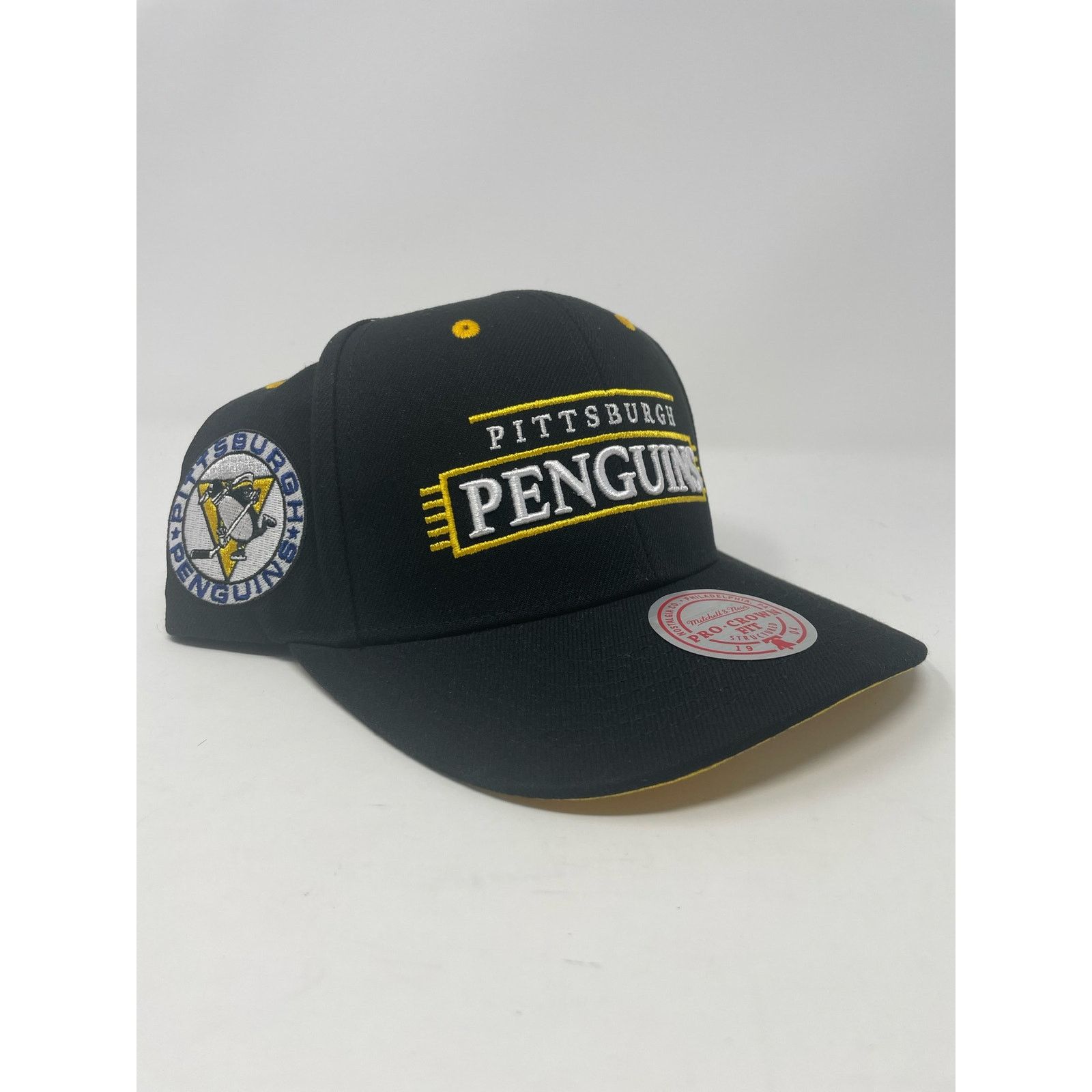 47 Brand Pittsburgh Penguins Hat Mitchell & Ness Snapback Side Patch Size ONE SIZE - 2 Thumbnail