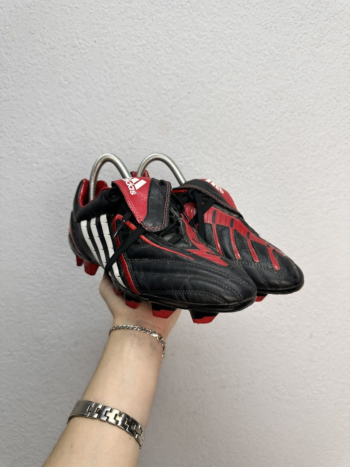 Adidas 2007 Adidas Predator Traxion TRX FG soccer football boots Size US 7 / EU 40 - 10 Thumbnail