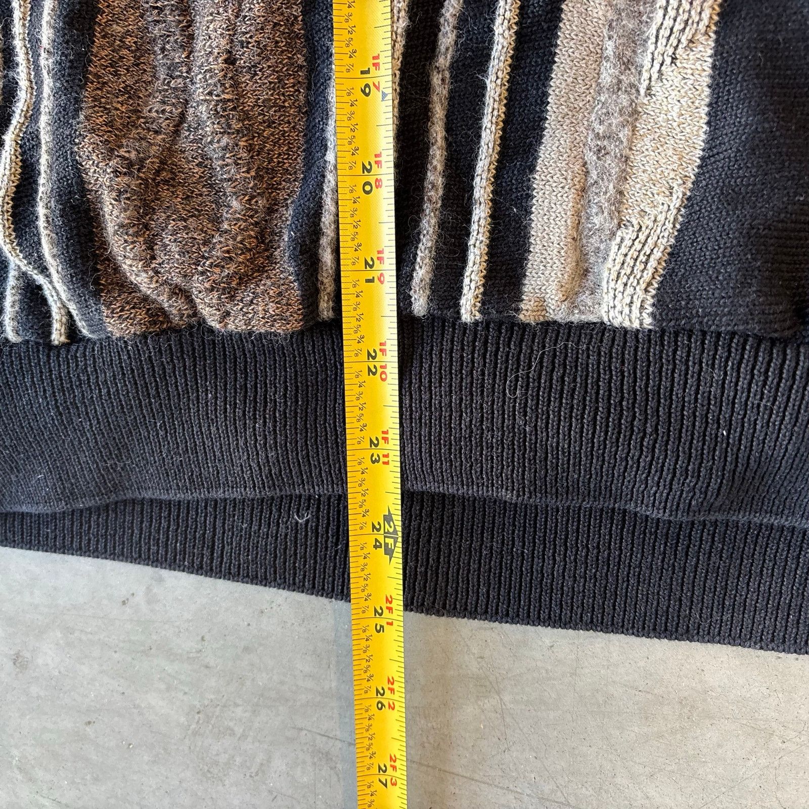 Vintage y2k coogi style patterned sweater Size US XL / EU 56 / 4 - 4 Thumbnail