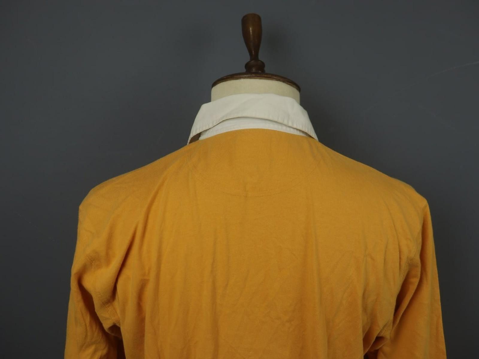 La Martina LA MARTINA Yellow Cotton Collared Popover Polo Shirt Size L Size US L / EU 52-54 / 3 - 6 Thumbnail