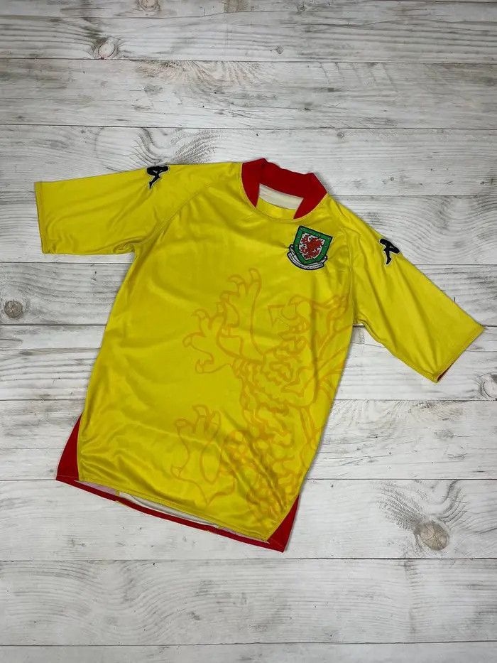 Kappa Kappa Wales 2007 2008 Away Football Shirt Soccer Jersey Size US M / EU 48-50 / 2 - 1 Thumbnail