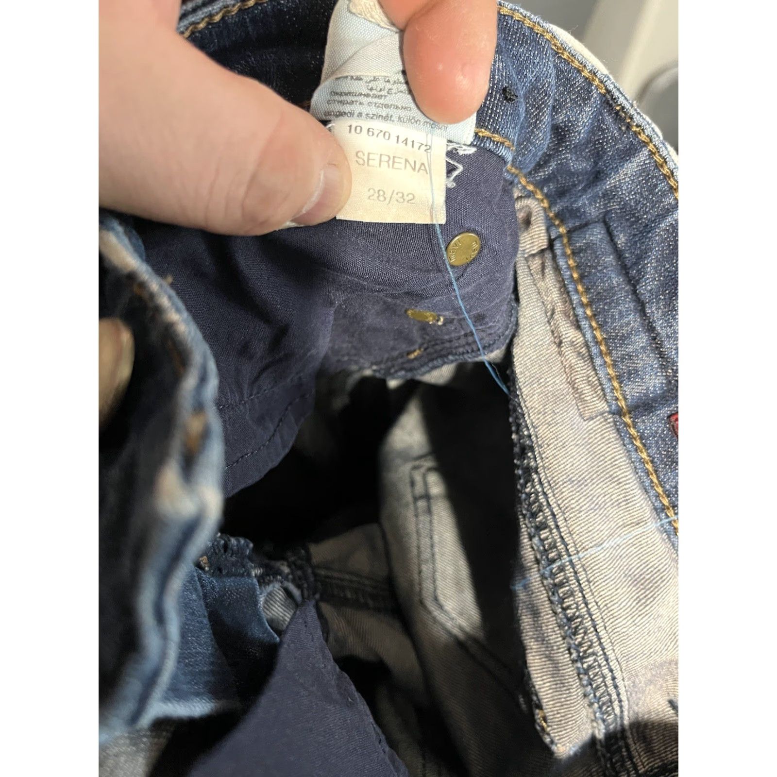 Mavi Mavi Jeans Women’s 28x30 Serena Low Rise Skinny Stretch Blue Denim Size 28" / US 6 / IT 42 - 6 Thumbnail