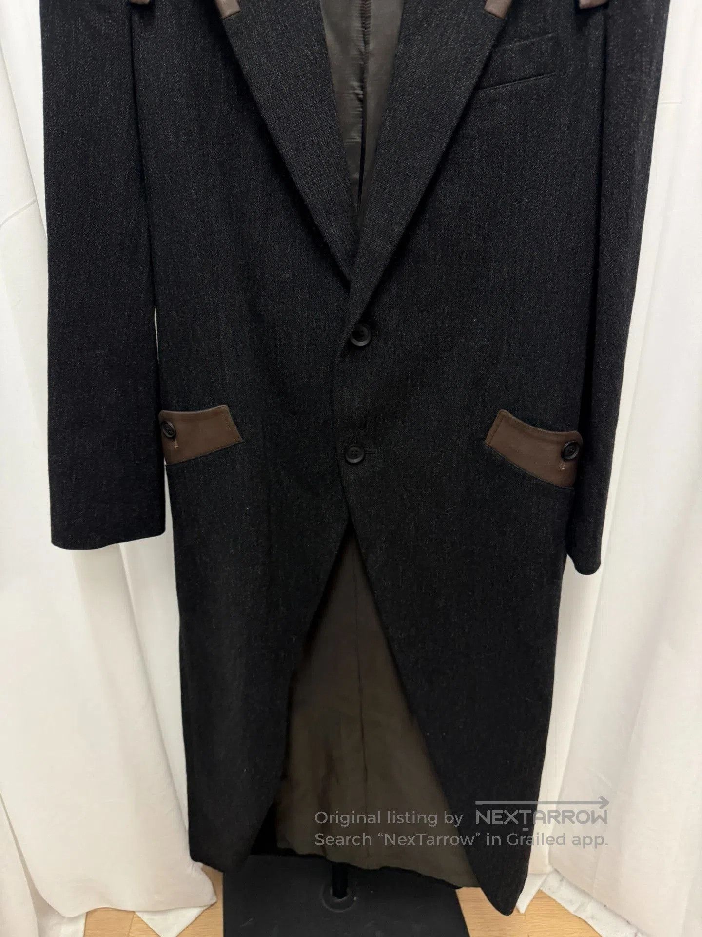 Yohji Yamamoto Yohji Yamamoto Pour Homme Patchwork Coat. Size US M / EU 48-50 / 2 - 3 Thumbnail