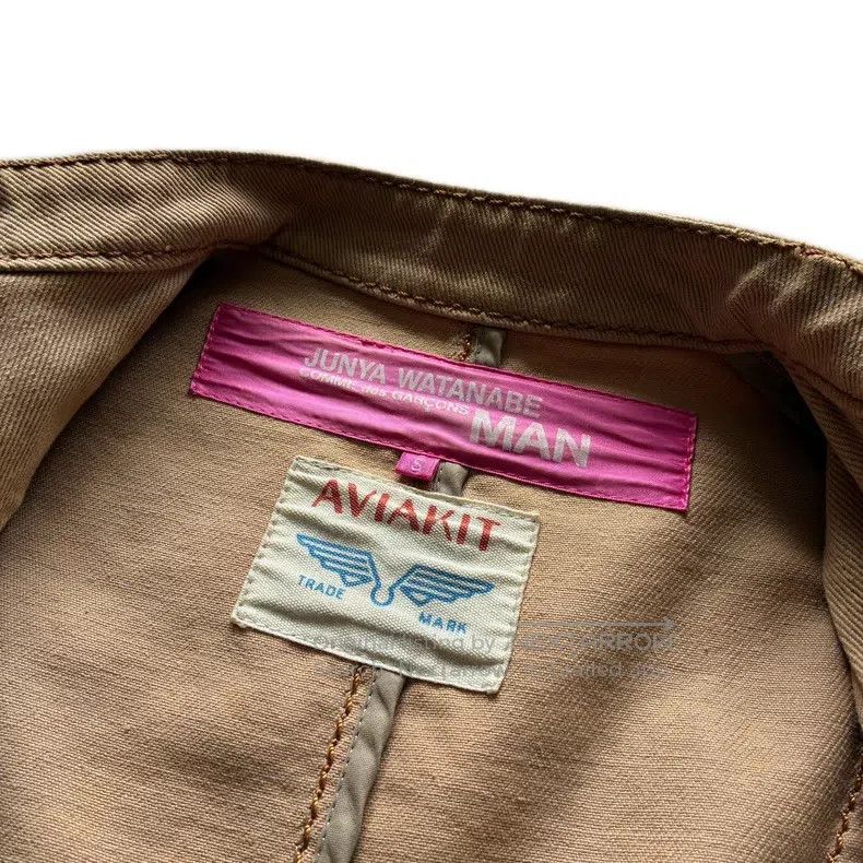 Junya Watanabe Junya Watanabe Khaki Moto Jacket Size US S / EU 44-46 / 1 - 4 Thumbnail
