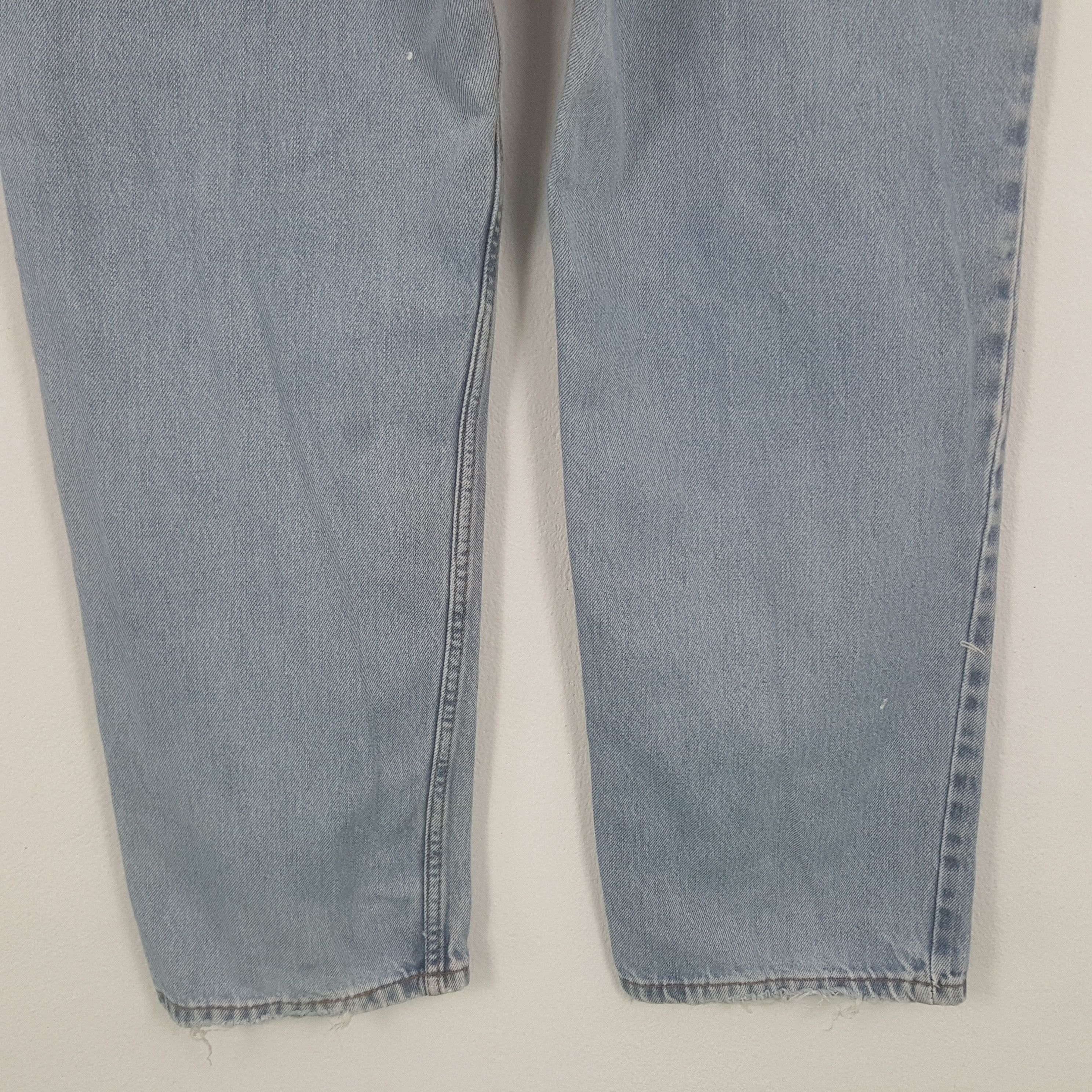 Levi's × Vintage Vintage Levi's 550 American Distressed Denim Jeans Size US 35 - 6 Thumbnail