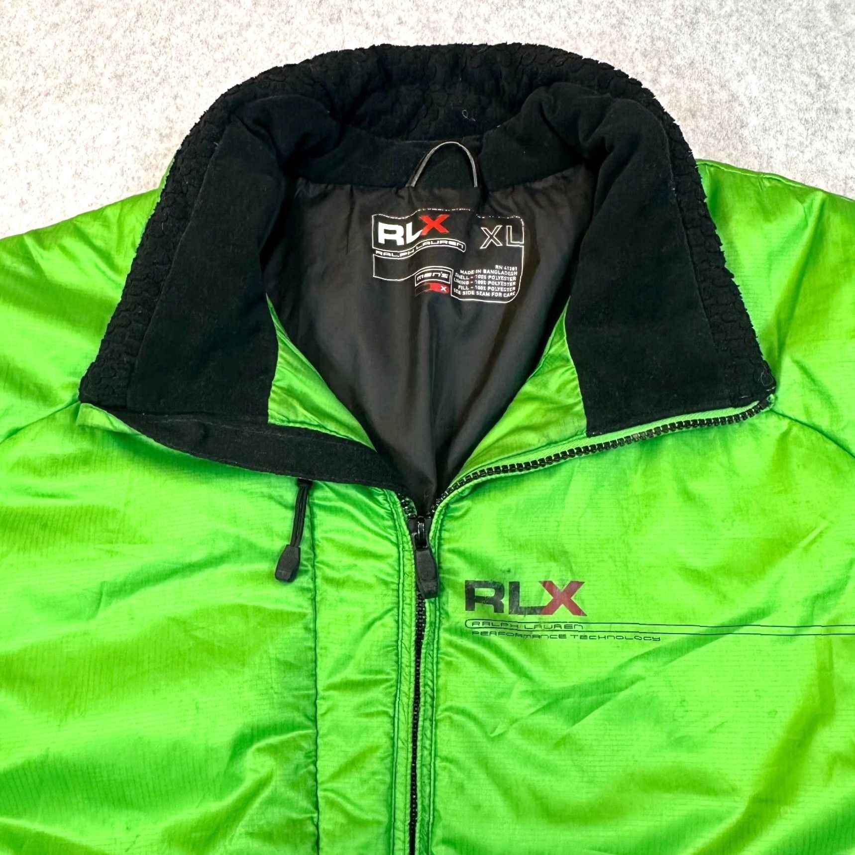 Ralph Lauren Ralph Lauren RLX Ski Puffer Jacket Mens XL Green Insulated Quilted Zip Mid-Length Winter Snow Size US XL / EU 56 / 4 - 3 Thumbnail
