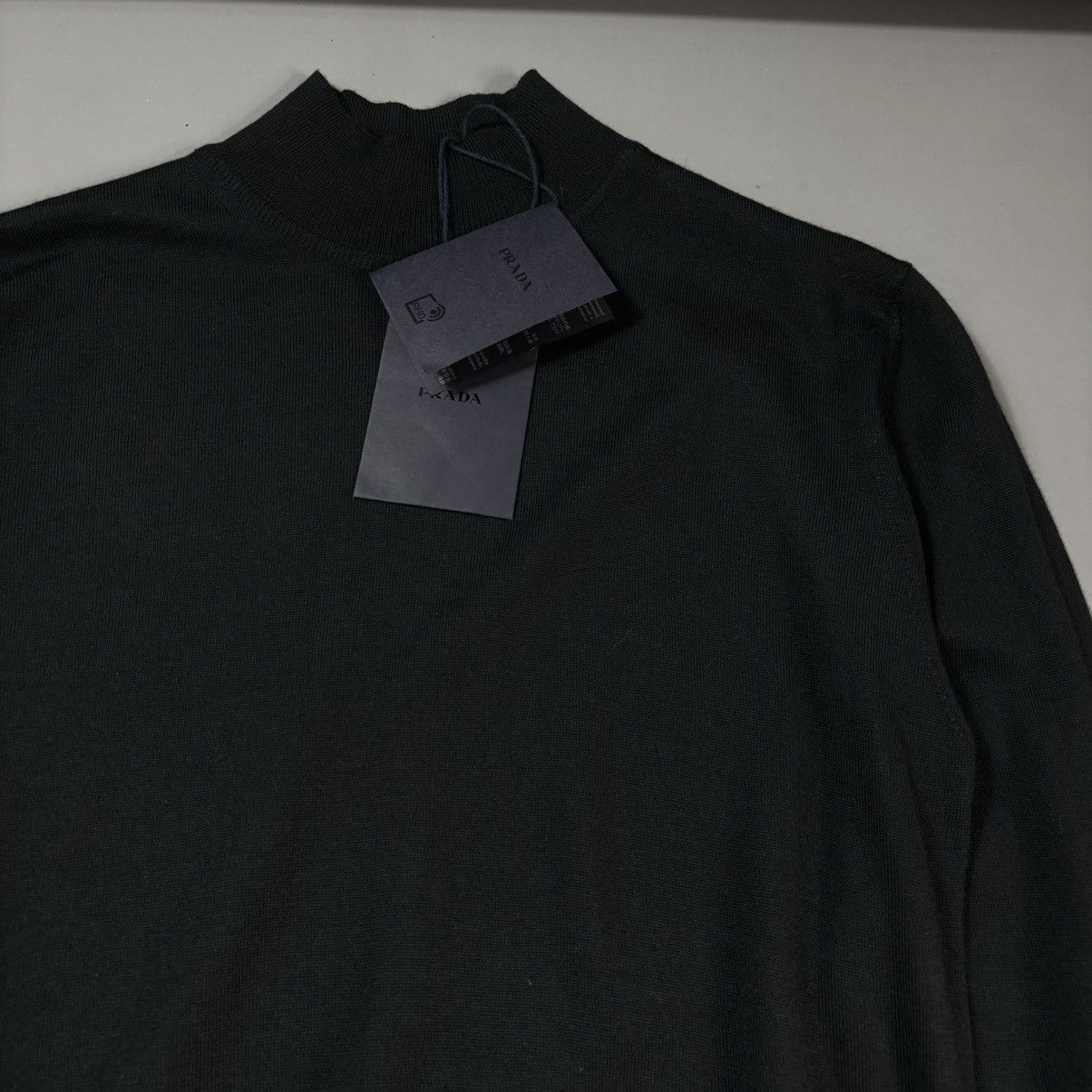 Prada Prada Ss22 - High Neck Wool Sweater Size S / US 4 / IT 40 - 5 Thumbnail