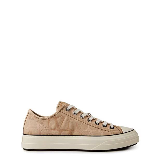 o1g2r1mq0824 Toile Icongraphe Totaloop Trainers Beige Ivory