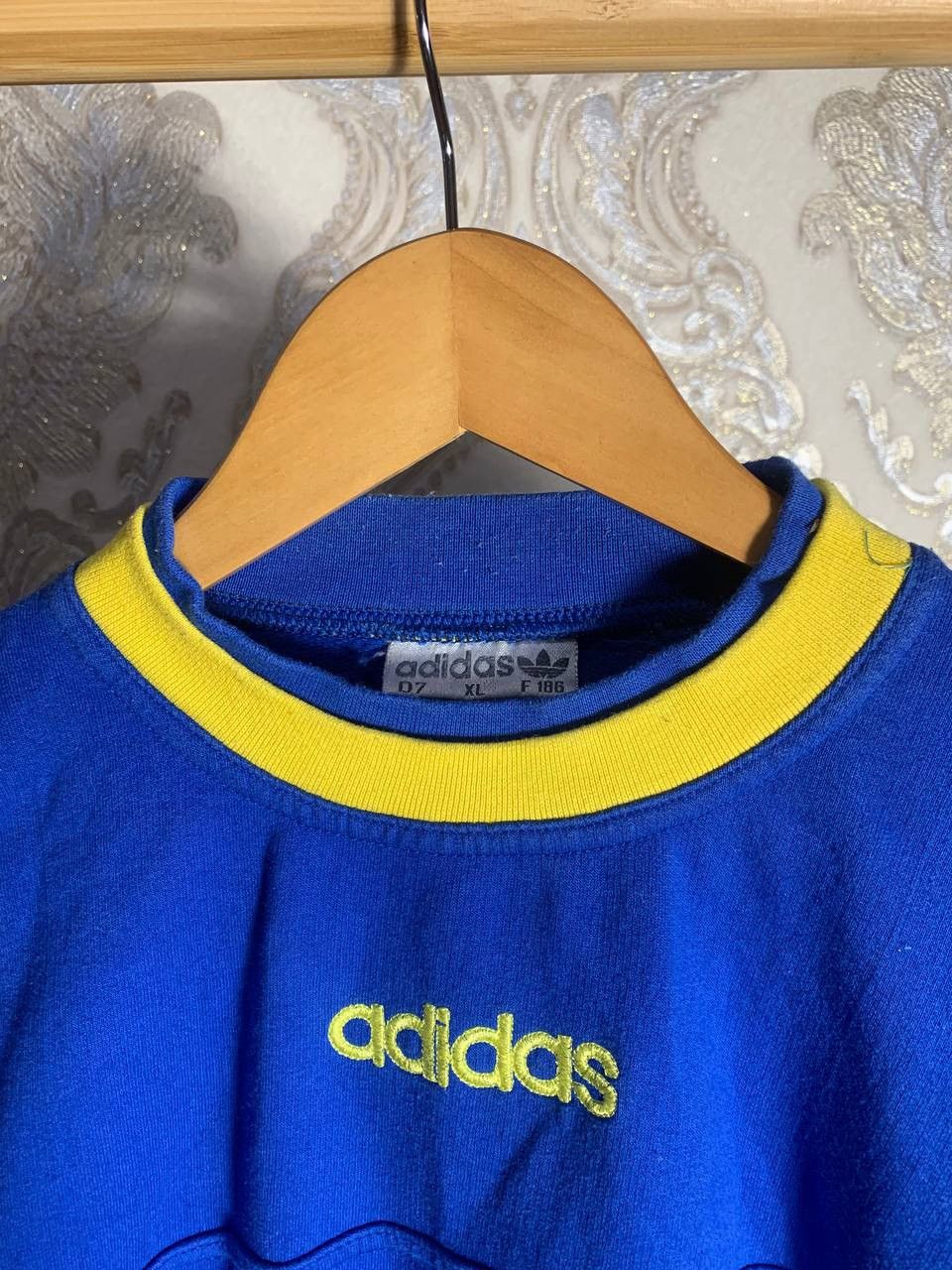 Adidas × Vintage VERY RARE ADIDAS BIG LOGO SWEATSHIRT WEST IN GERMANY 90s Y2K Size US XL / EU 56 / 4 - 4 Thumbnail