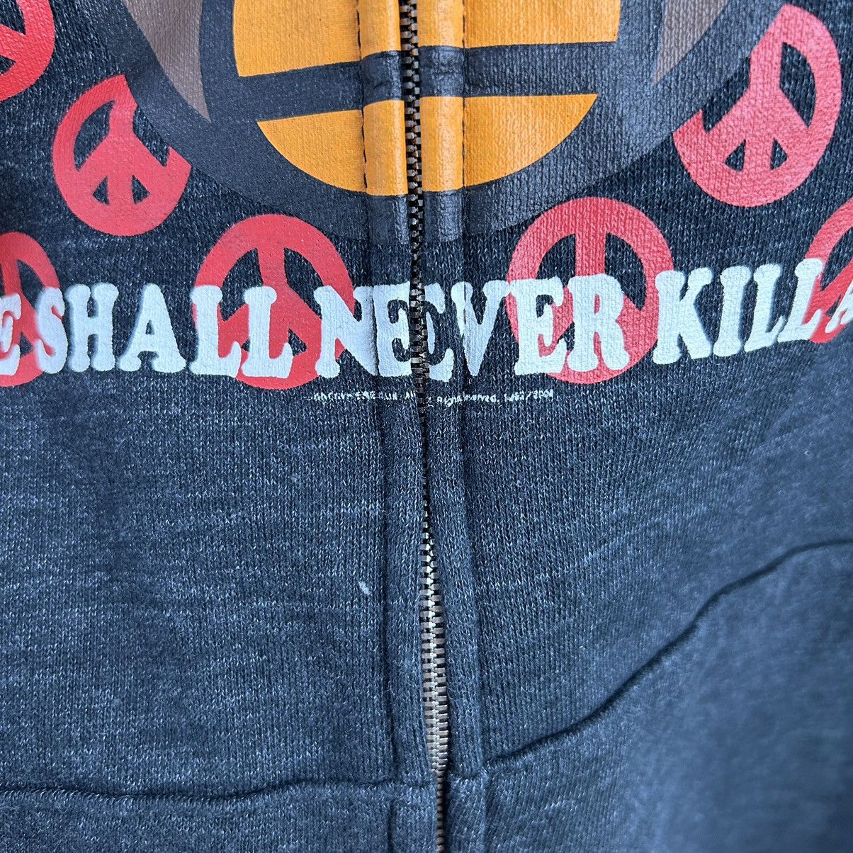 Bape Baby Milo Peace & Love Full Zip Hoodie Size US L / EU 52-54 / 3 - 5 Thumbnail