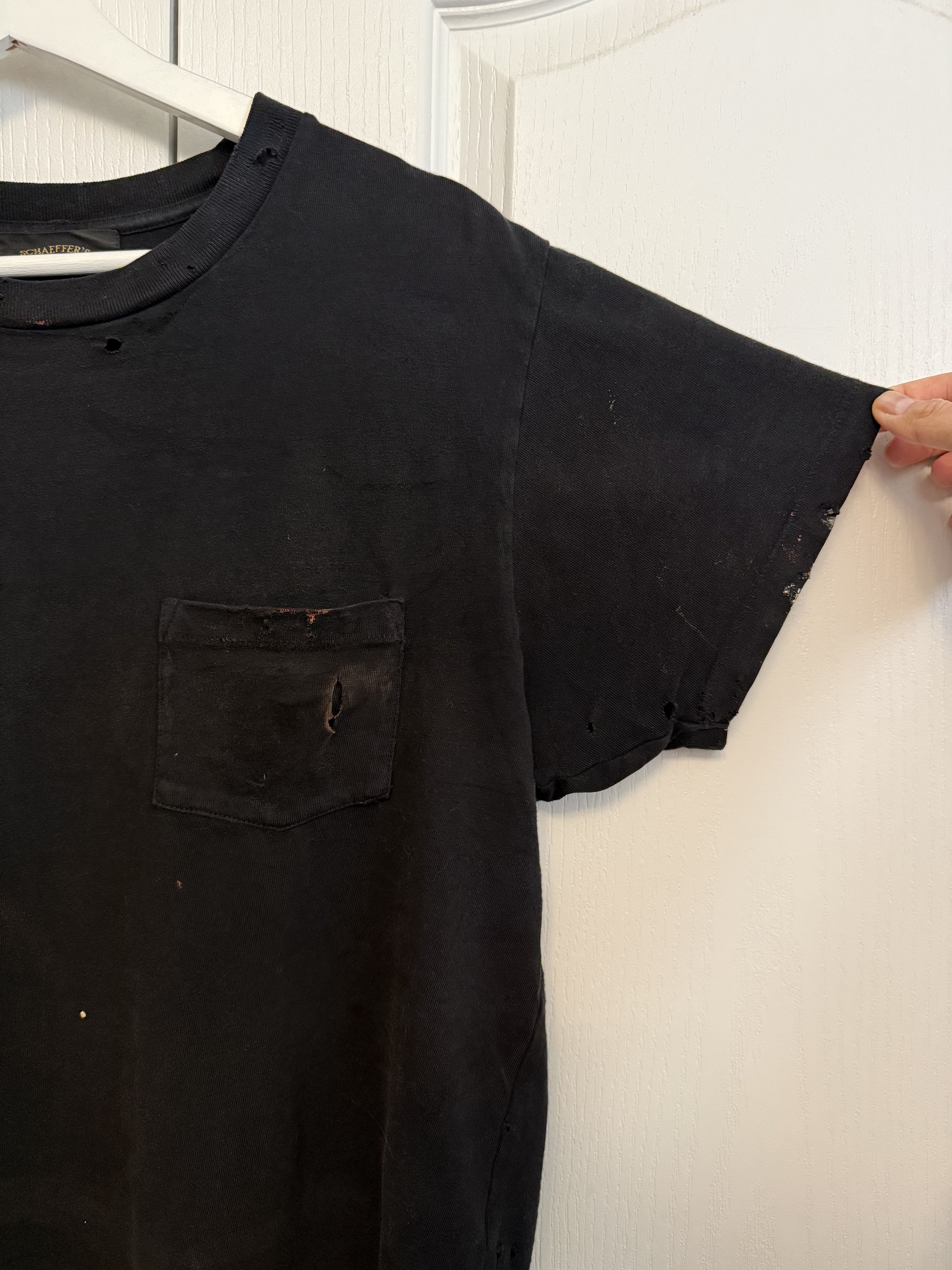 Schaeffers Garment Hotel Schaeffer's Garment Hotel Hand Aged & Distressed Artist Tee Size US L / EU 52-54 / 3 - 4 Thumbnail