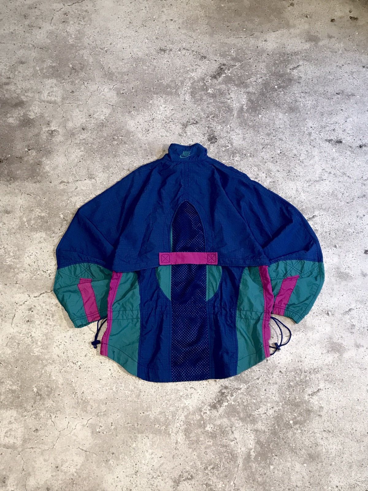Japanese Brand × Nike × Vintage Vintage 90s Light Jacket Nike Embroiled Logo Rare S Size S / US 4 / IT 40 - 3 Thumbnail