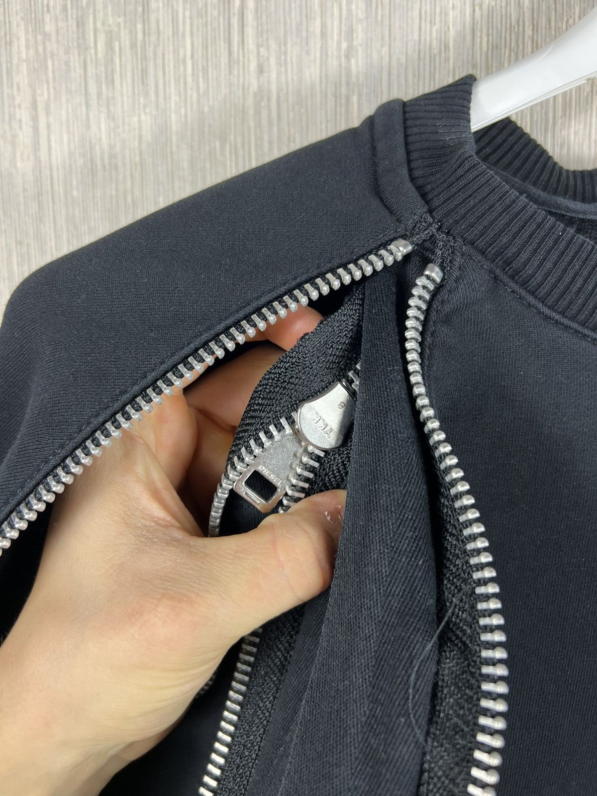 Diesel Vintage Diesel avant garde zippers crewneck opium sweatshirt Size US M / EU 48-50 / 2 - 18 Thumbnail
